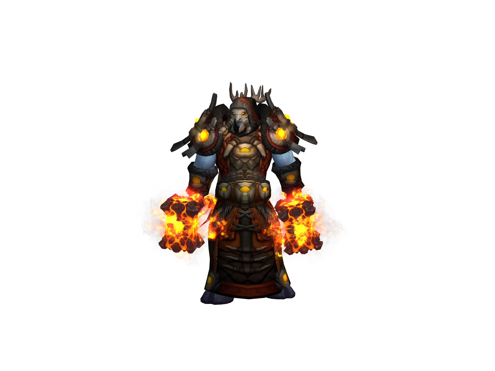 Fosos 3D character render