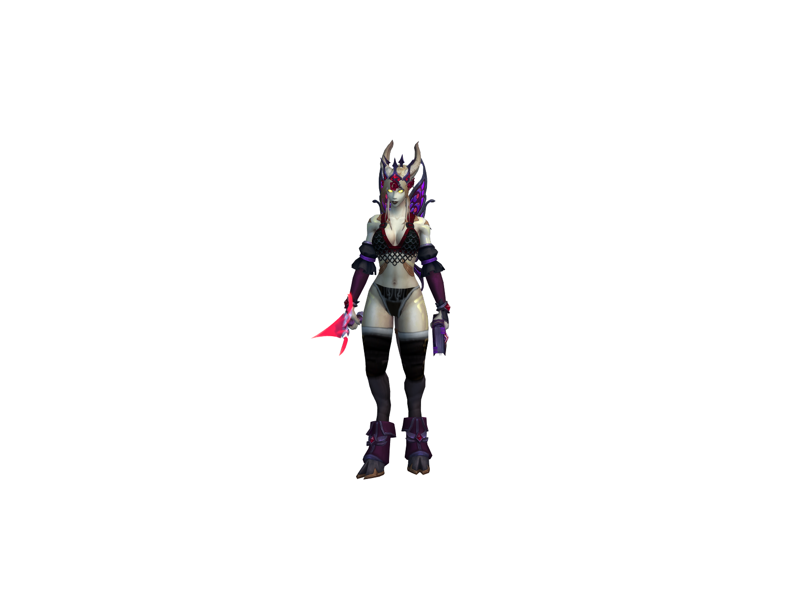 Therysa 3D character render