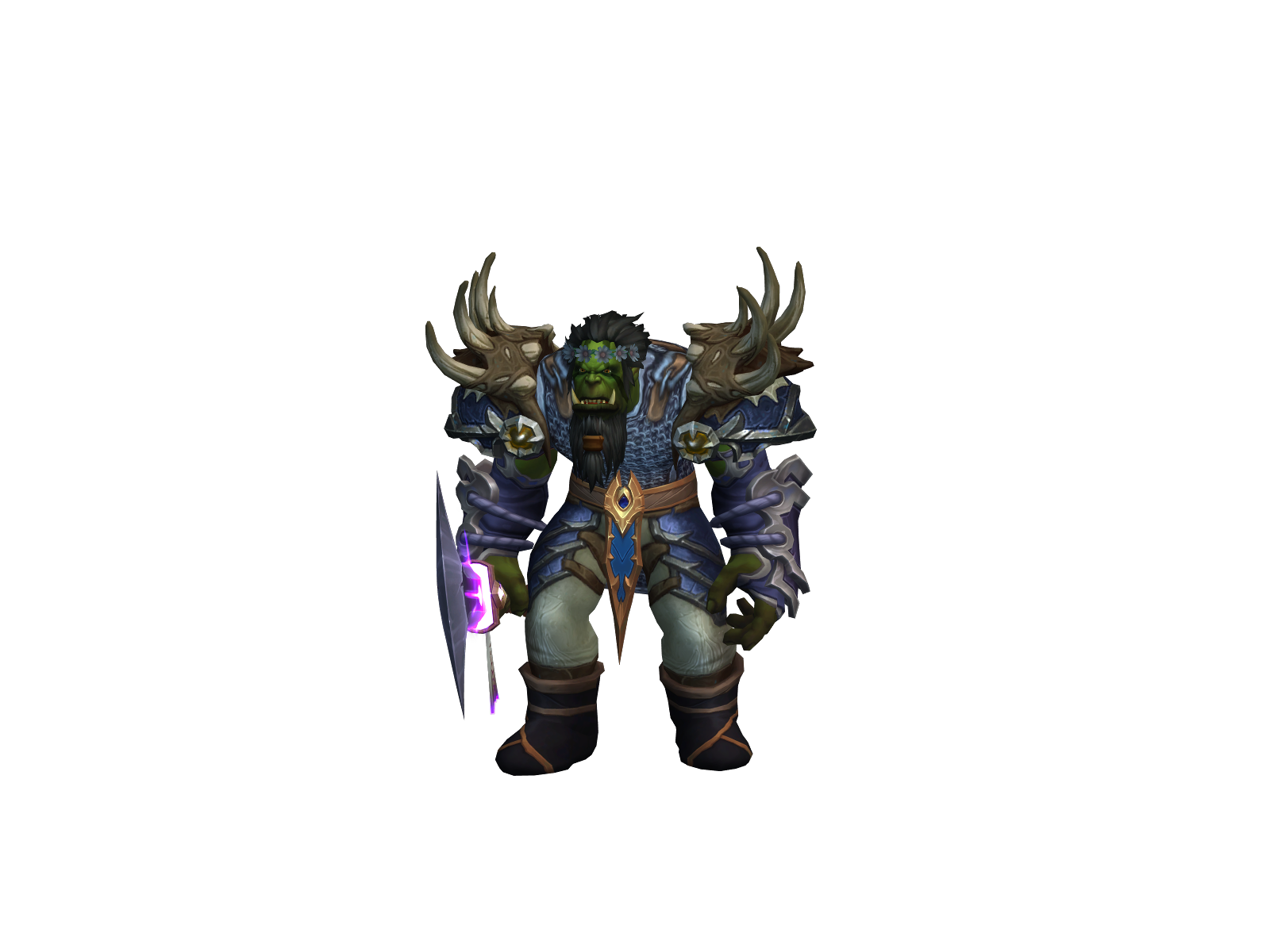 Schizoww 3D character render