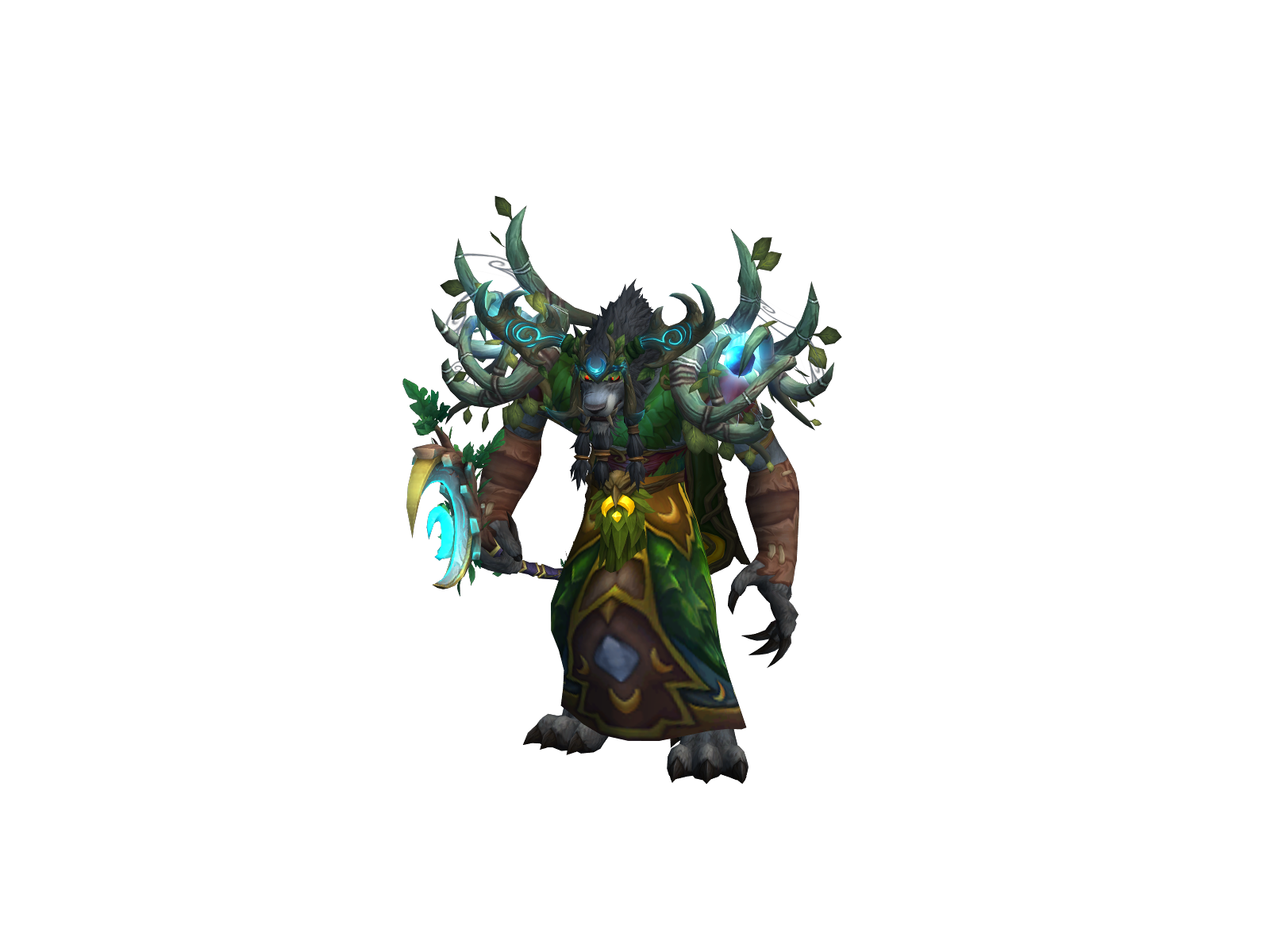Loddur 3D character render