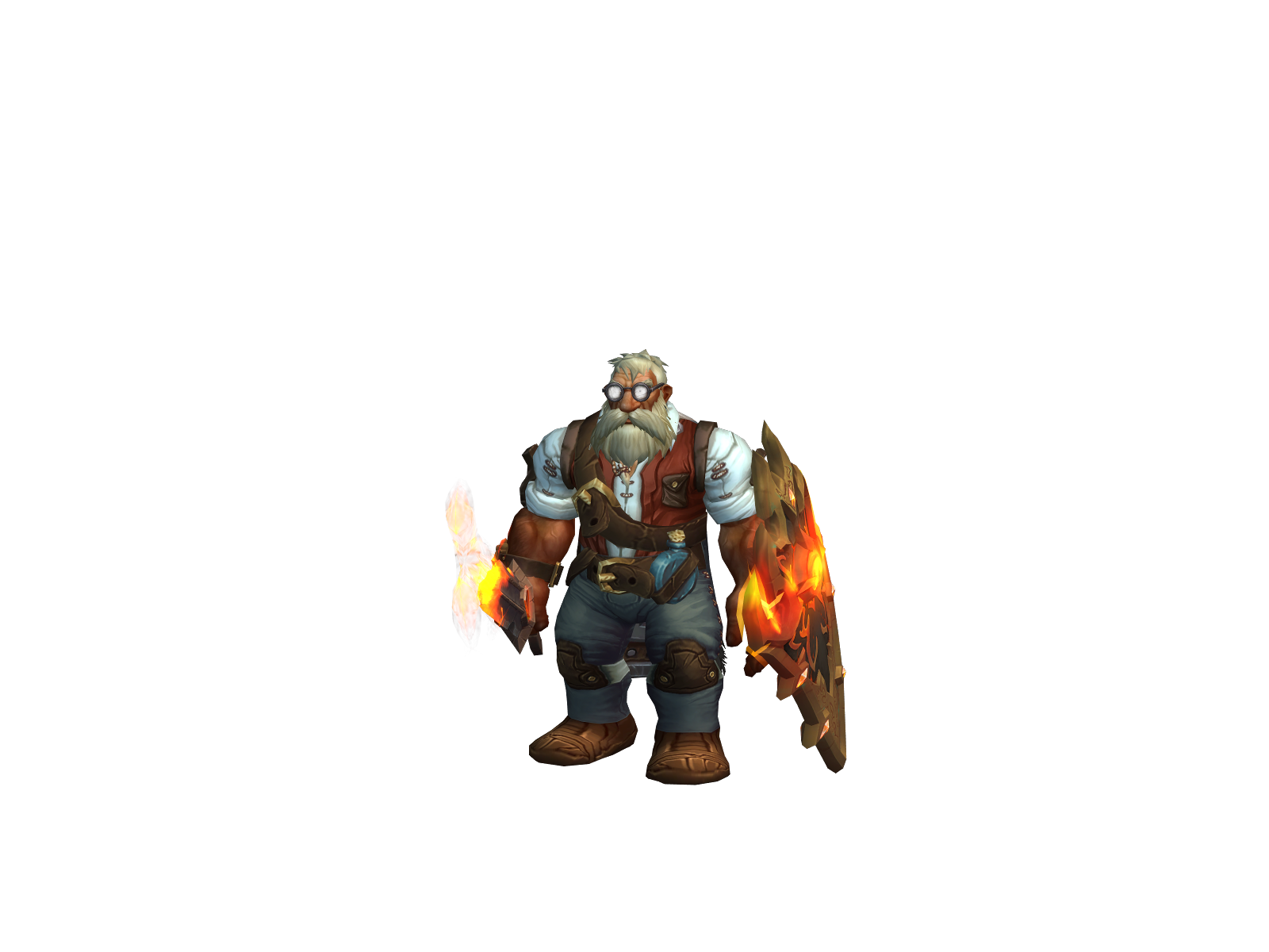 Miduin 3D character render