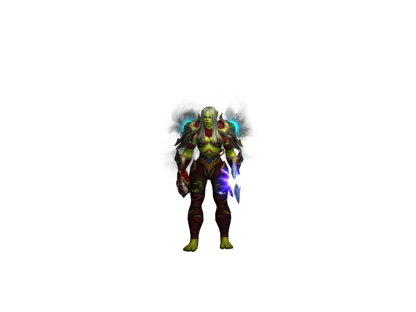 Mean 3D character render