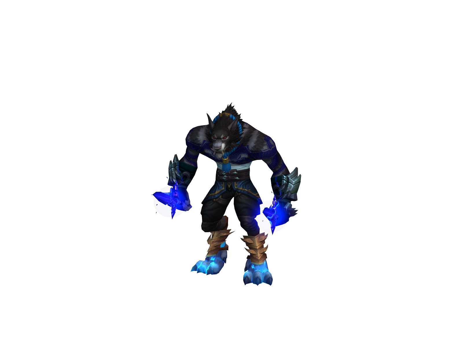 Worrin 3D character render