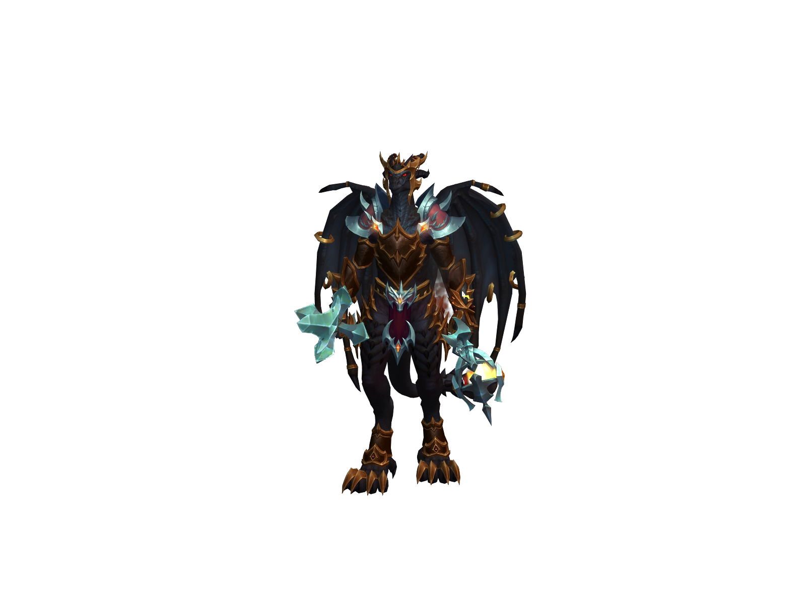 Grimirion 3D character render