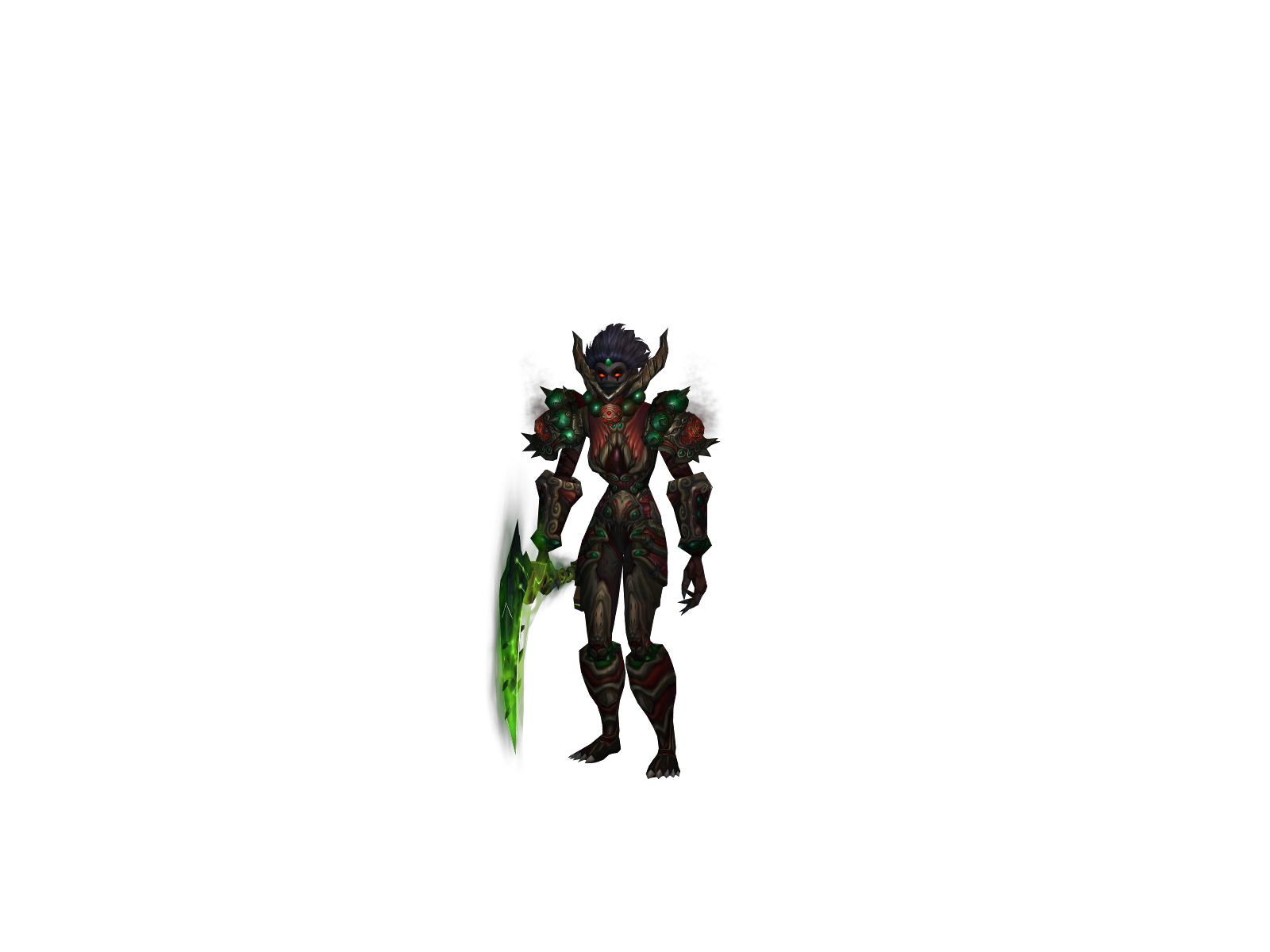 Monkcrx 3D character render