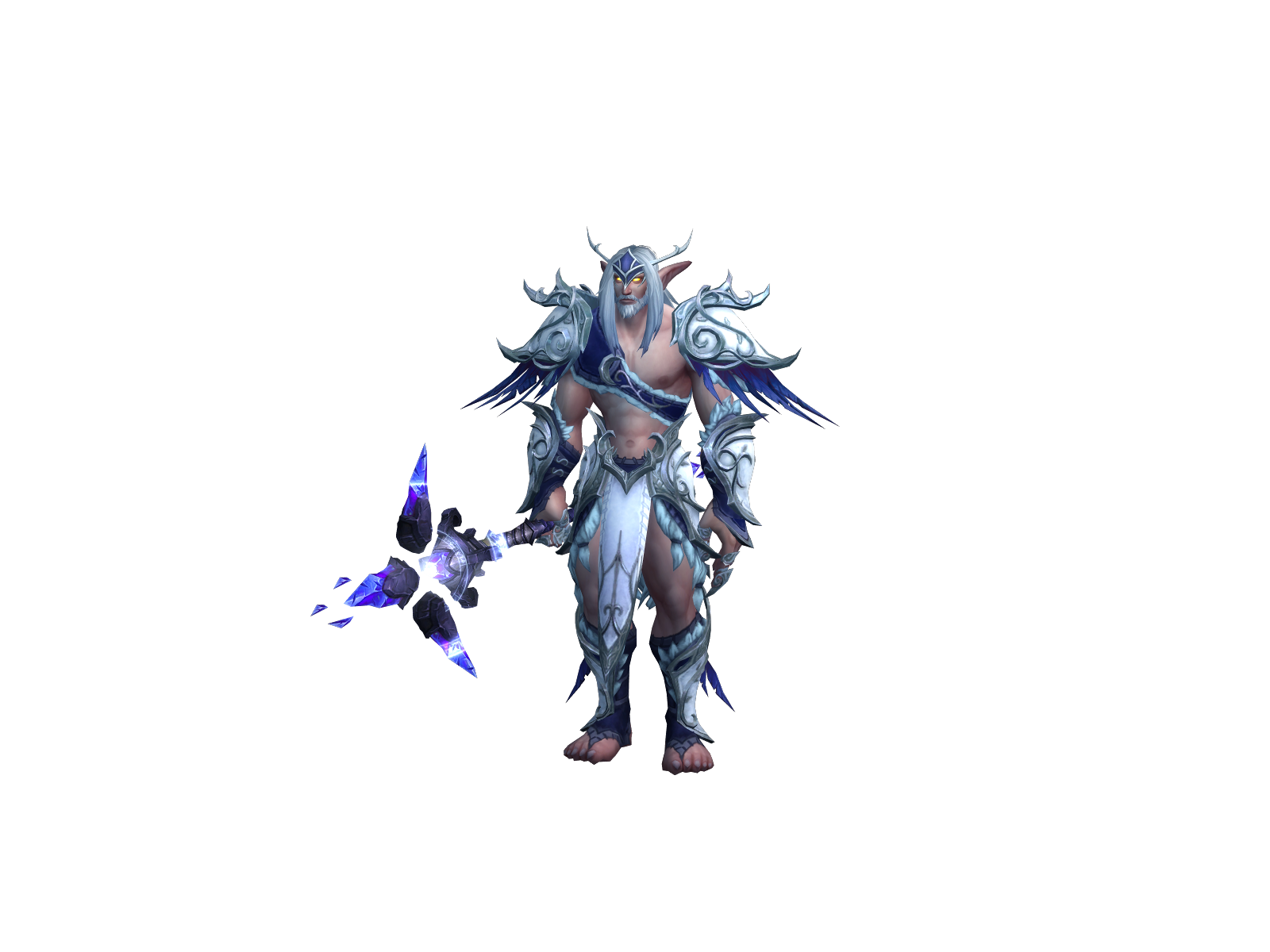 Whiteharte 3D character render