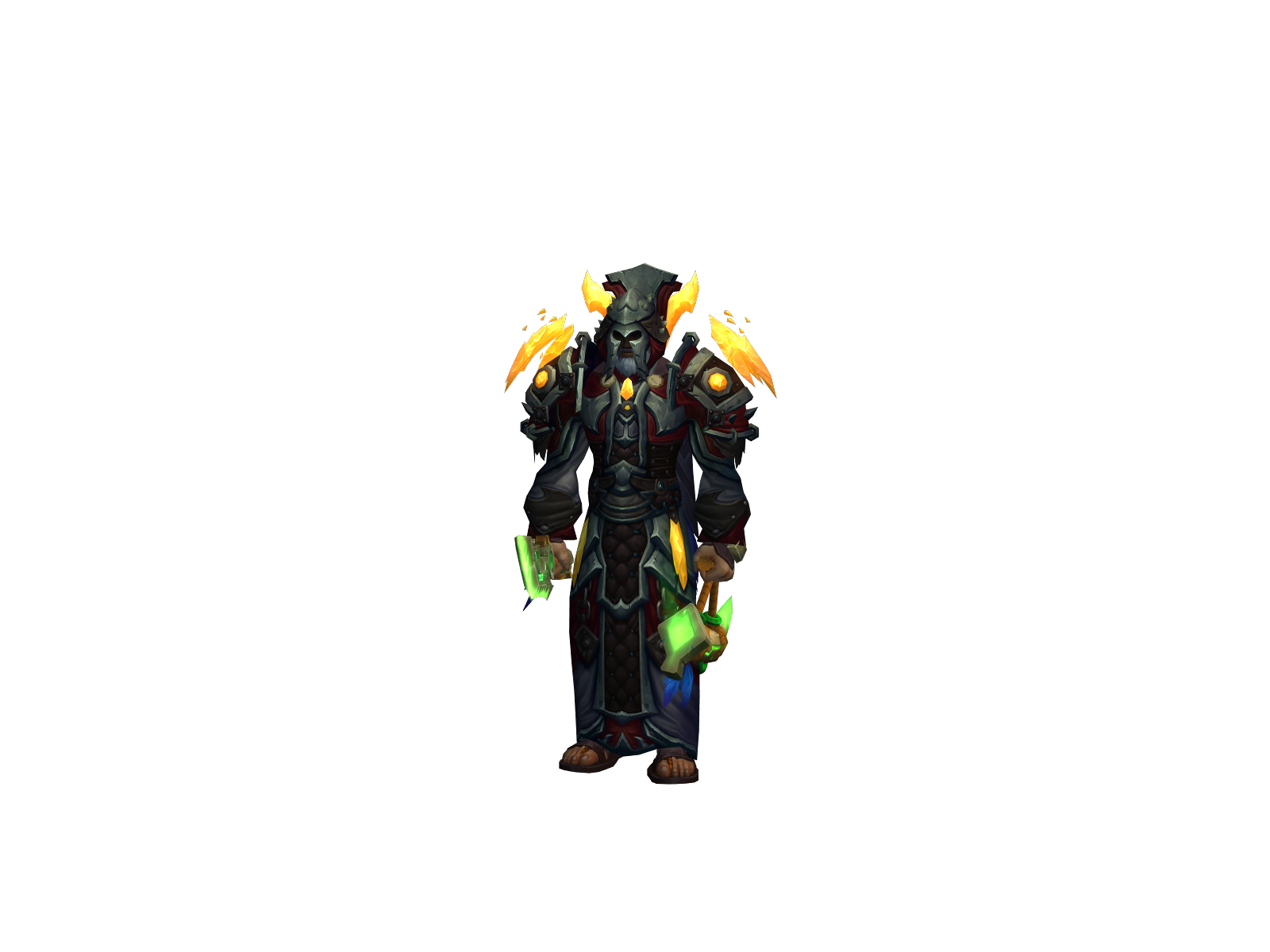 Duvalmage 3D character render