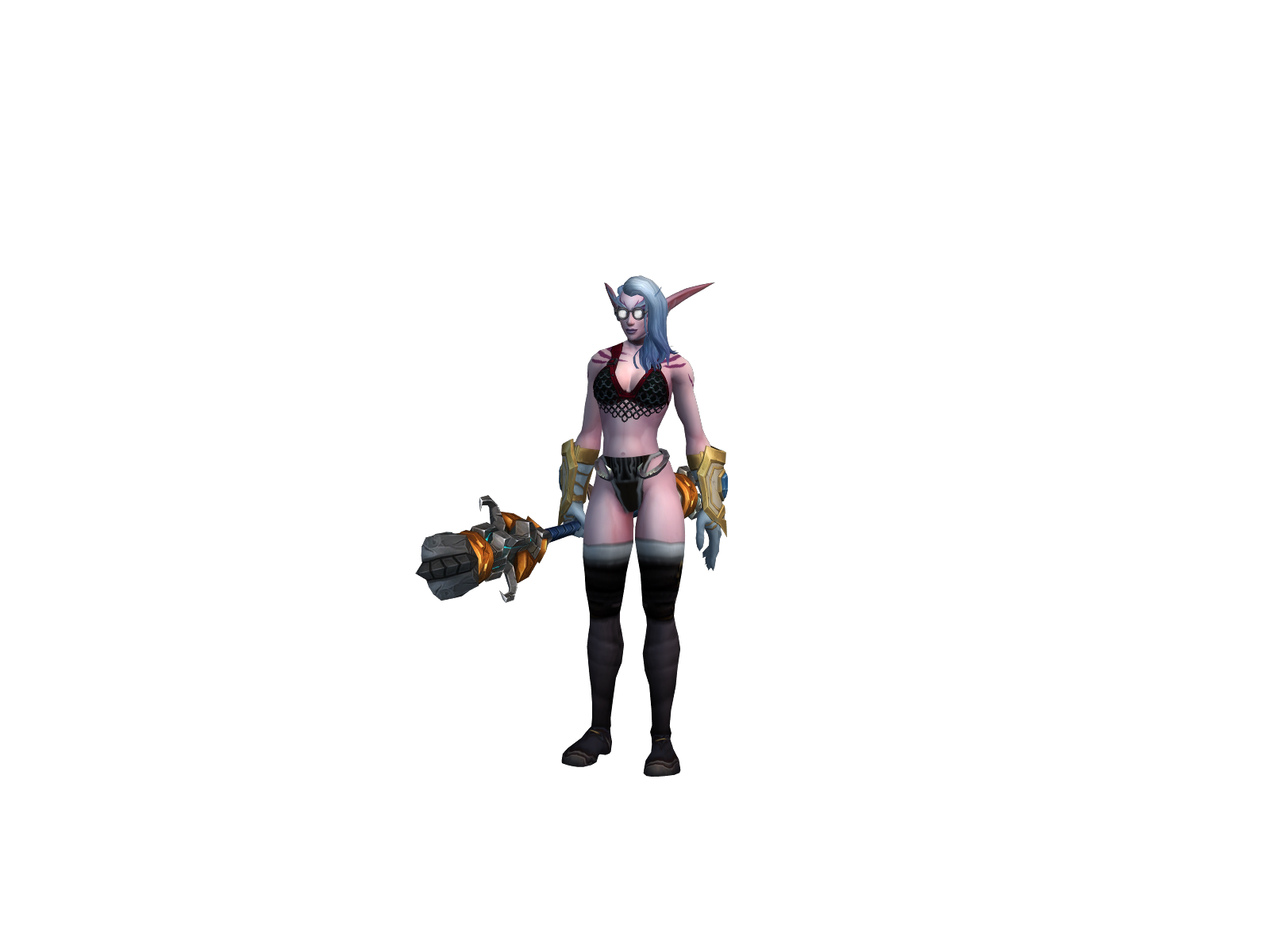 Profain 3D character render