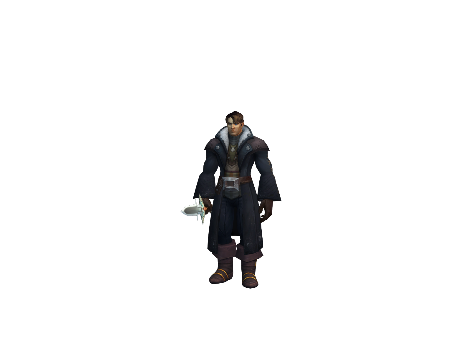 Steelfist 3D character render