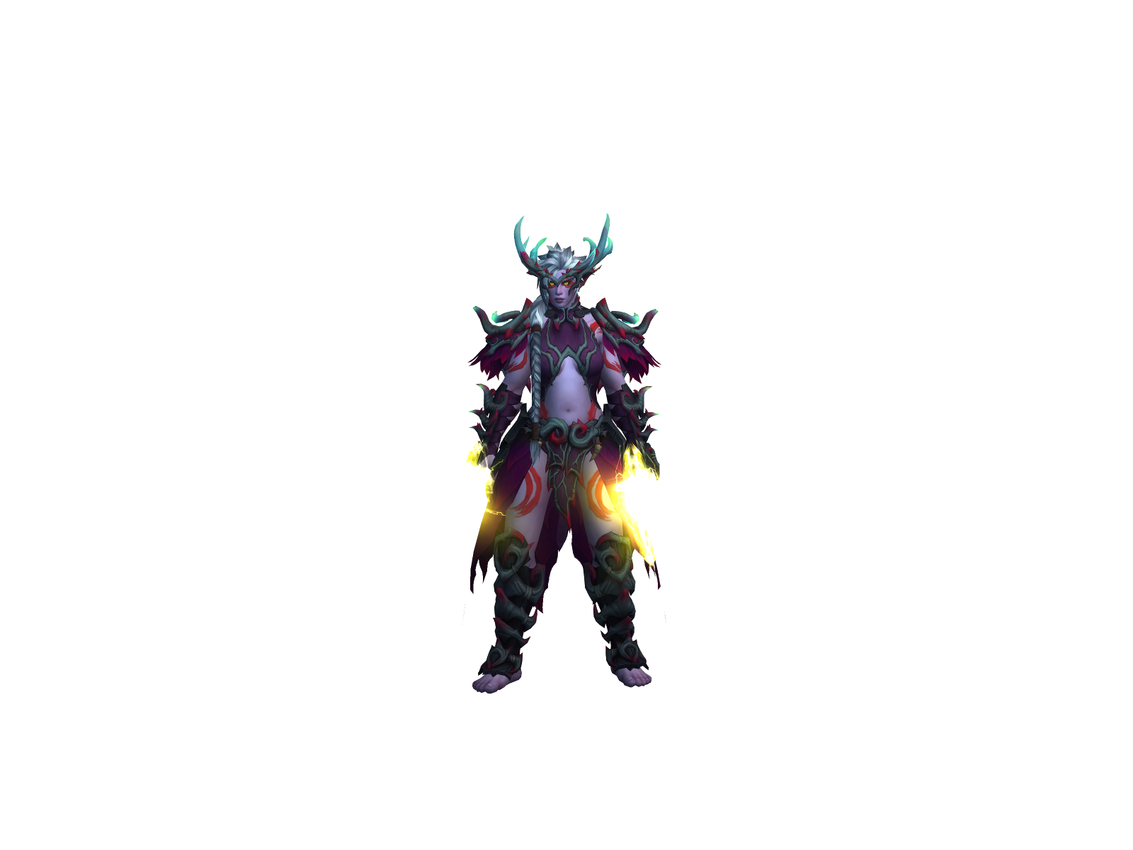 Sharanir 3D character render