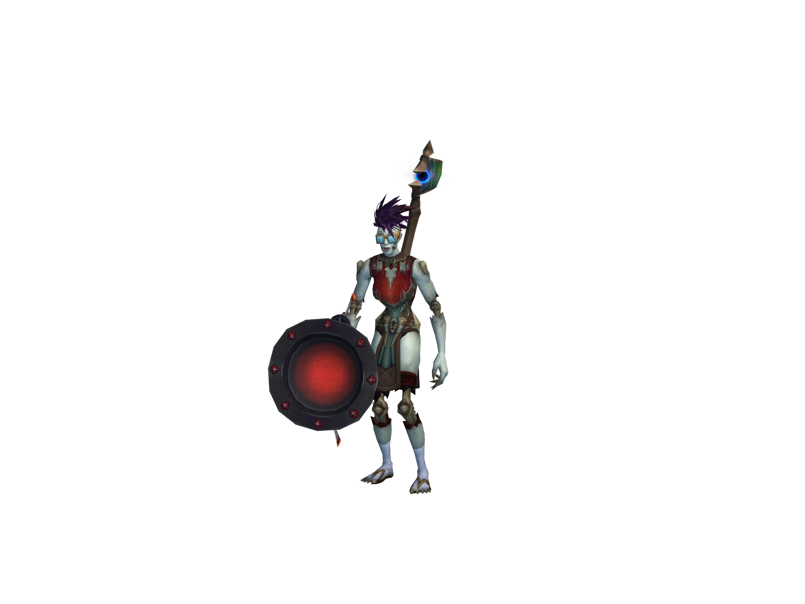 Crypticp 3D character render