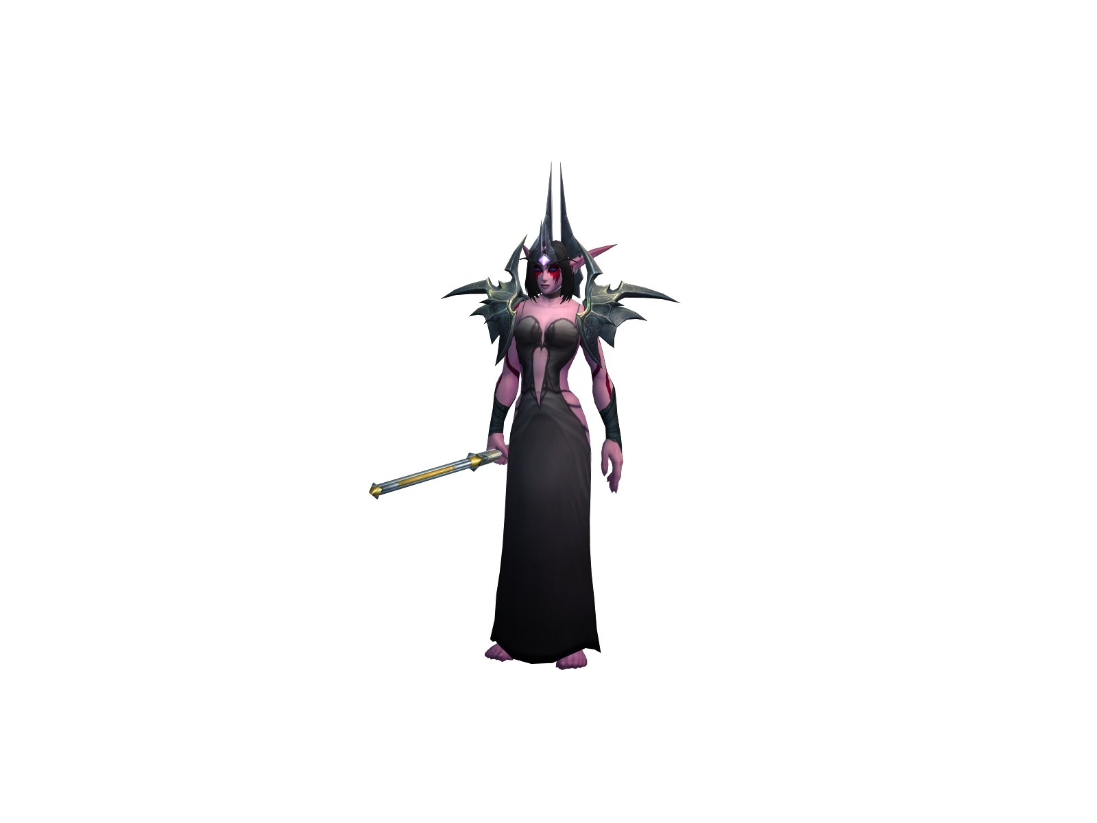 Gothcandy 3D character render