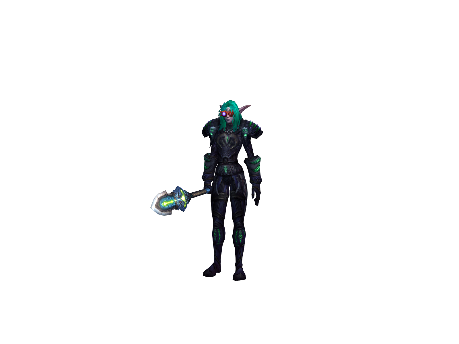 Zulazem 3D character render
