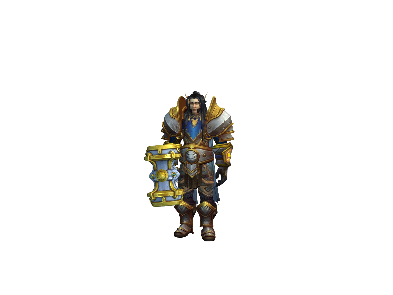 Zaelos 3D character render