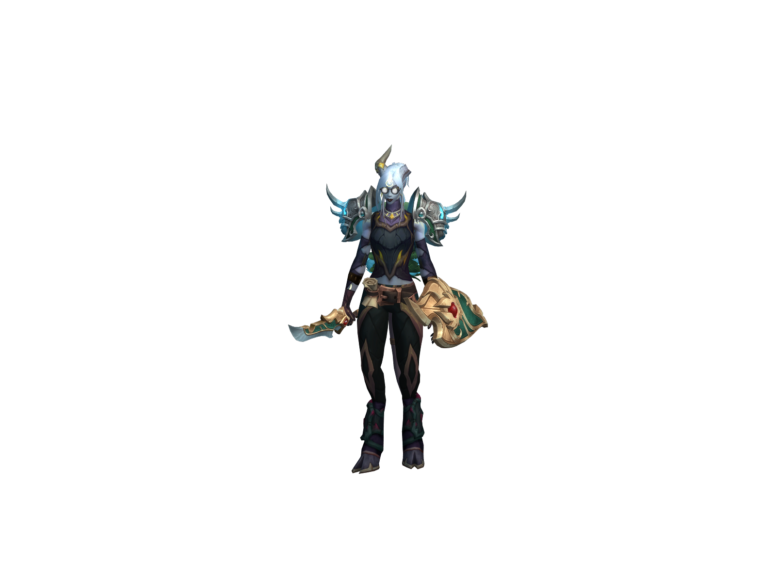 Krizzaria 3D character render