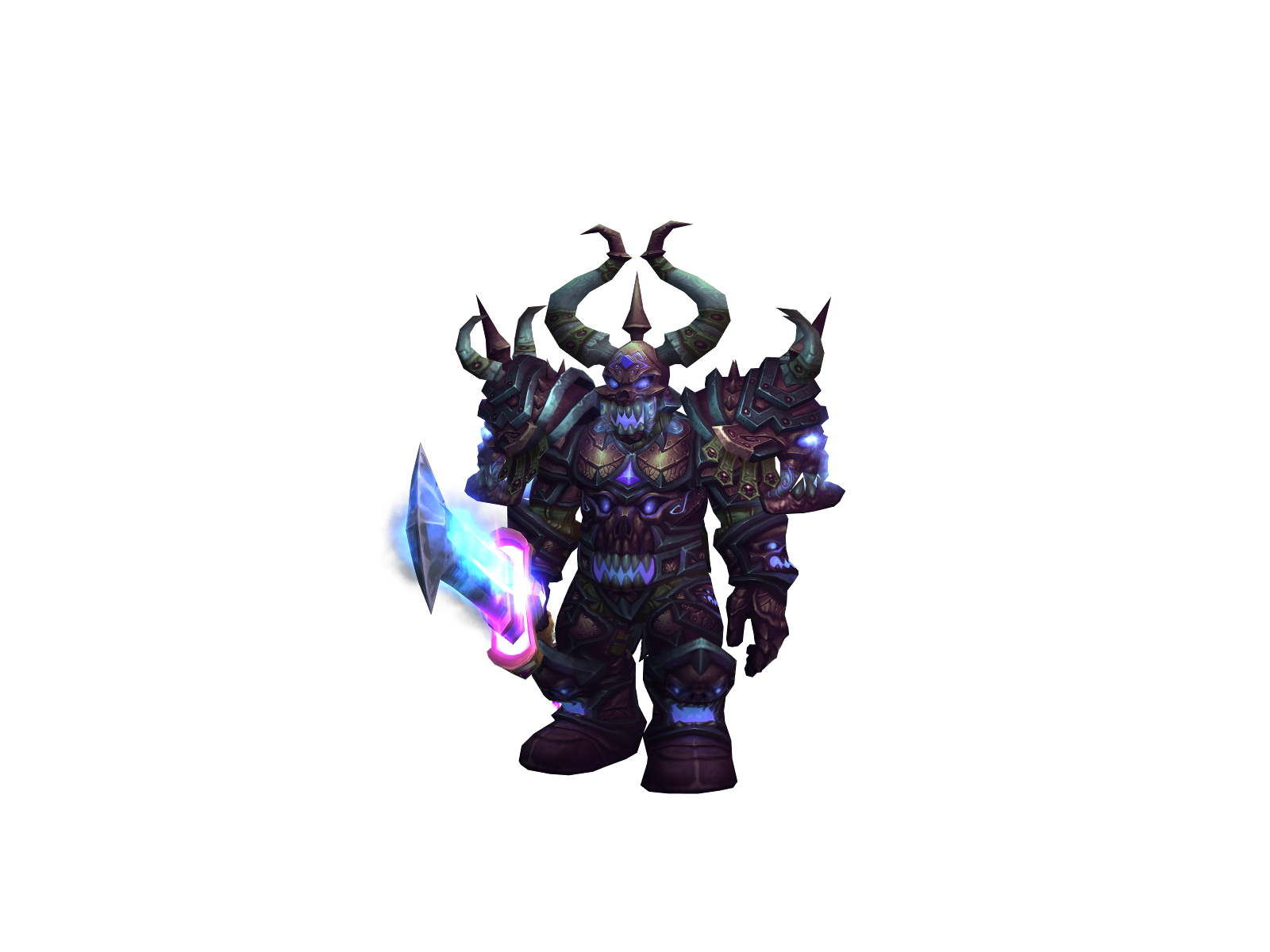 Purpely 3D character render
