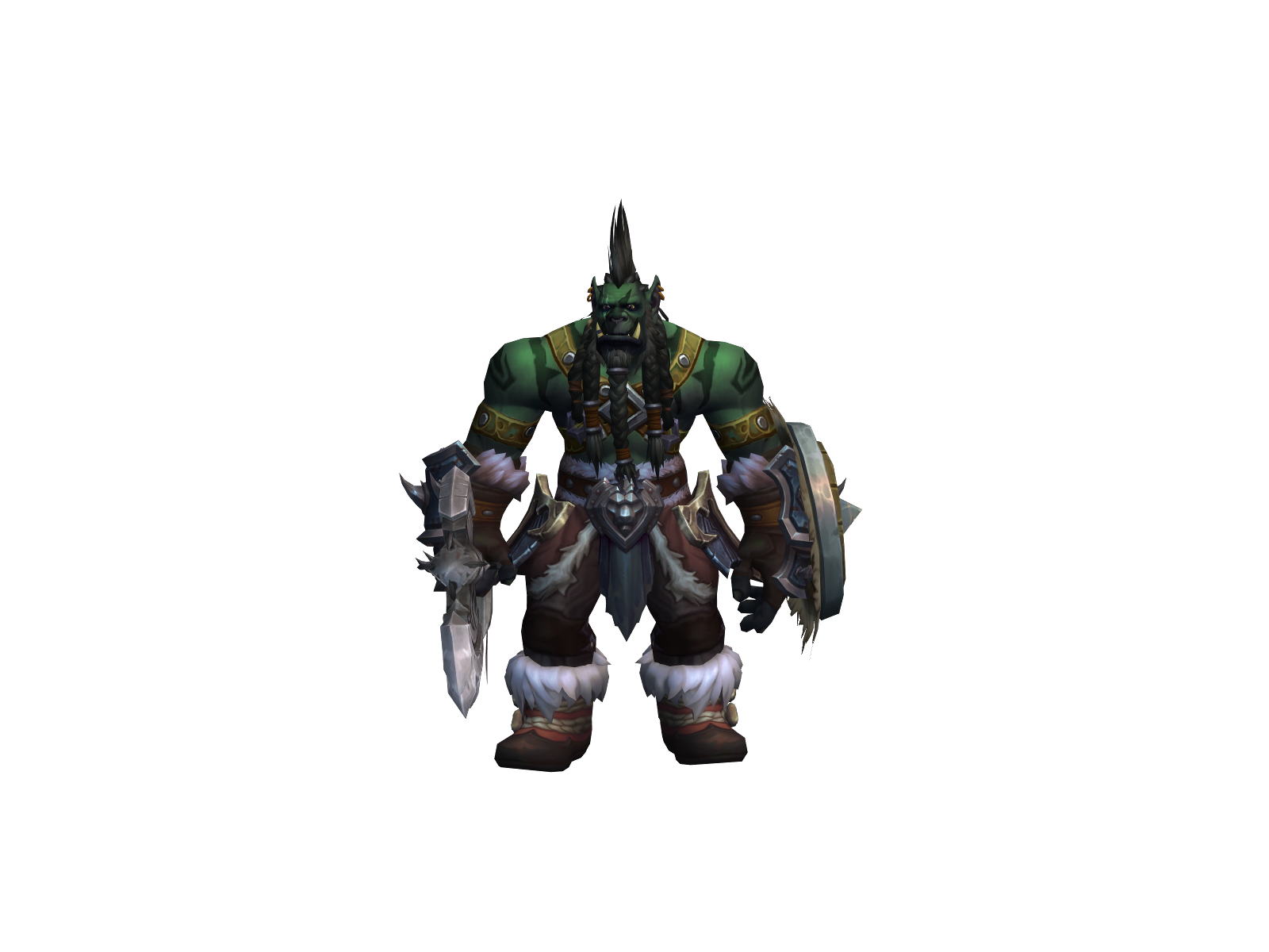 Korloch 3D character render