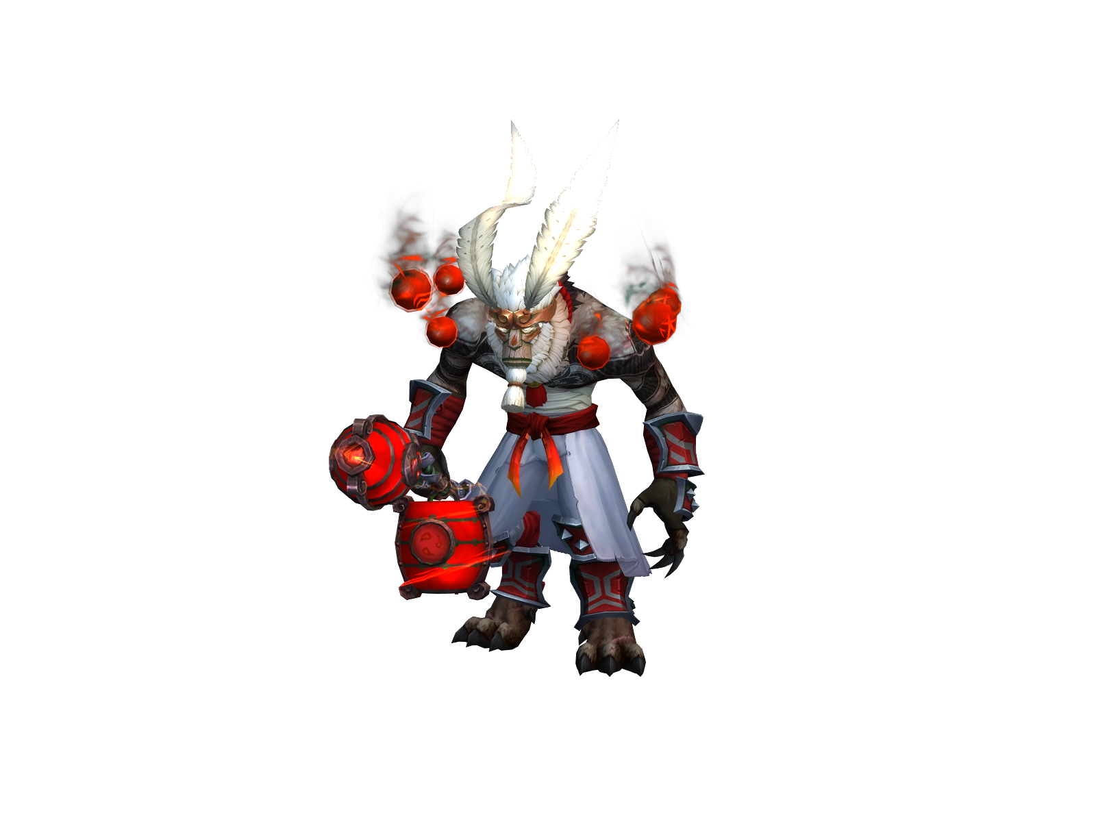 Makco 3D character render