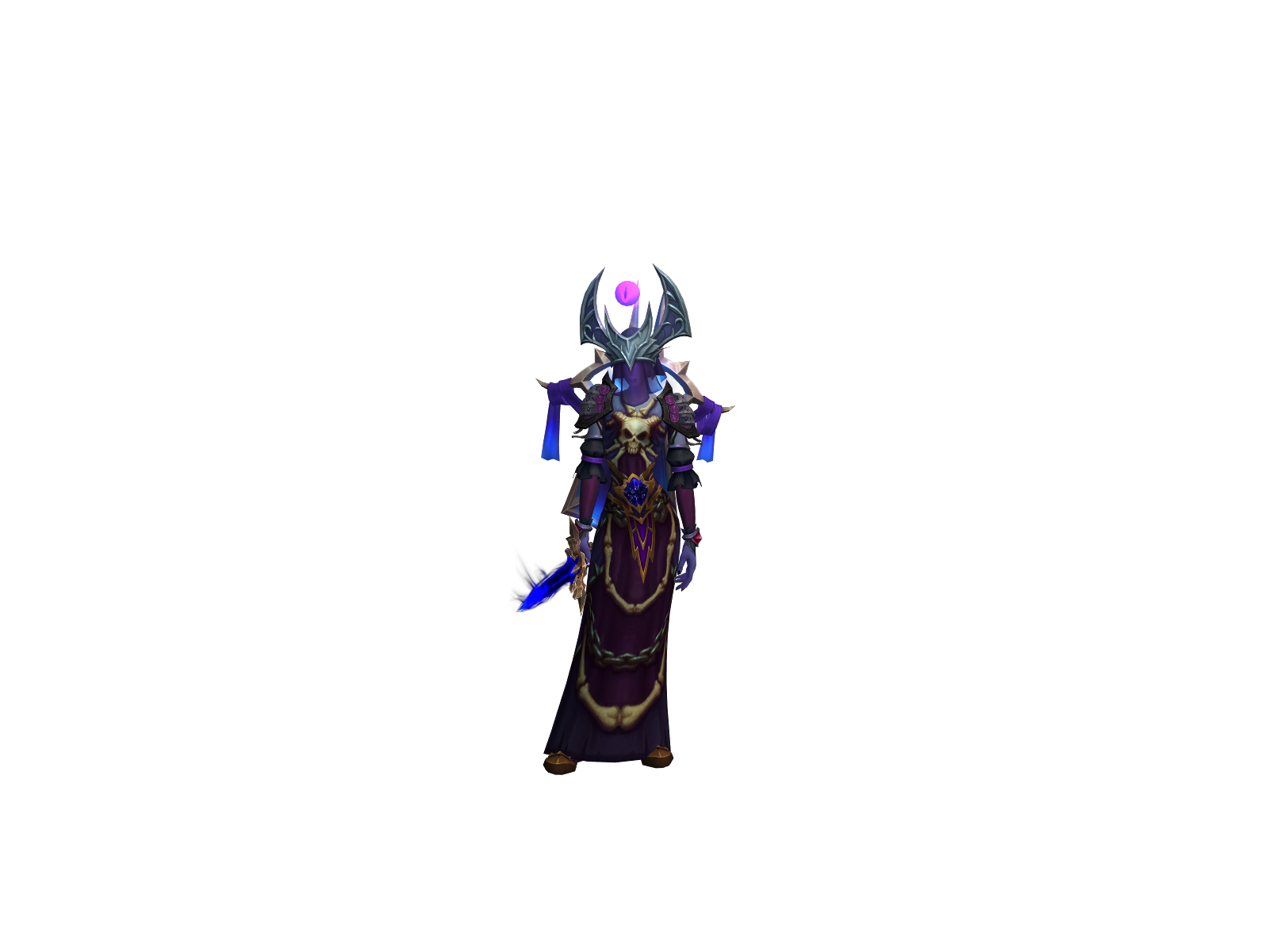 Azuva 3D character render