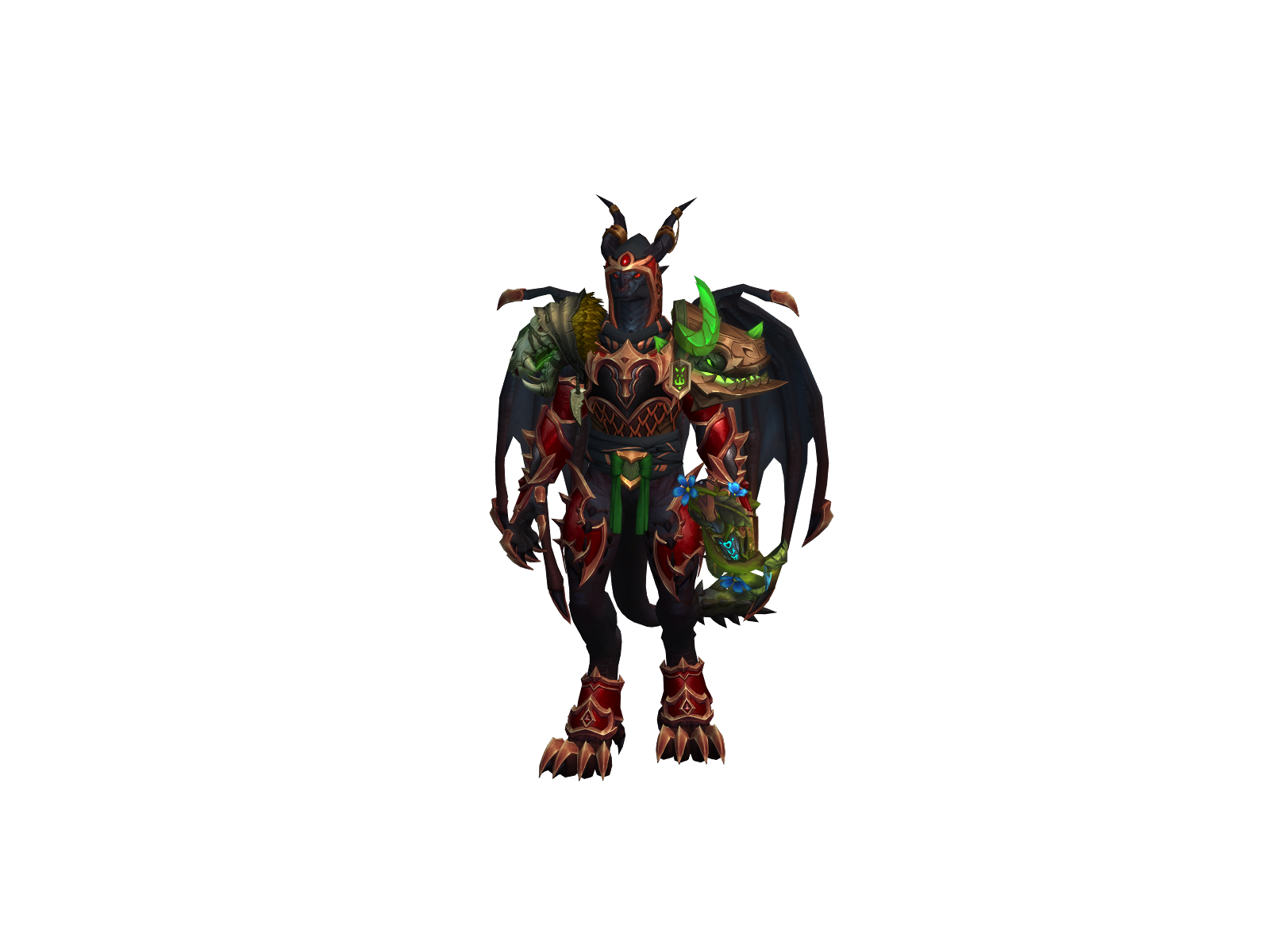 Kaelzarëth 3D character render