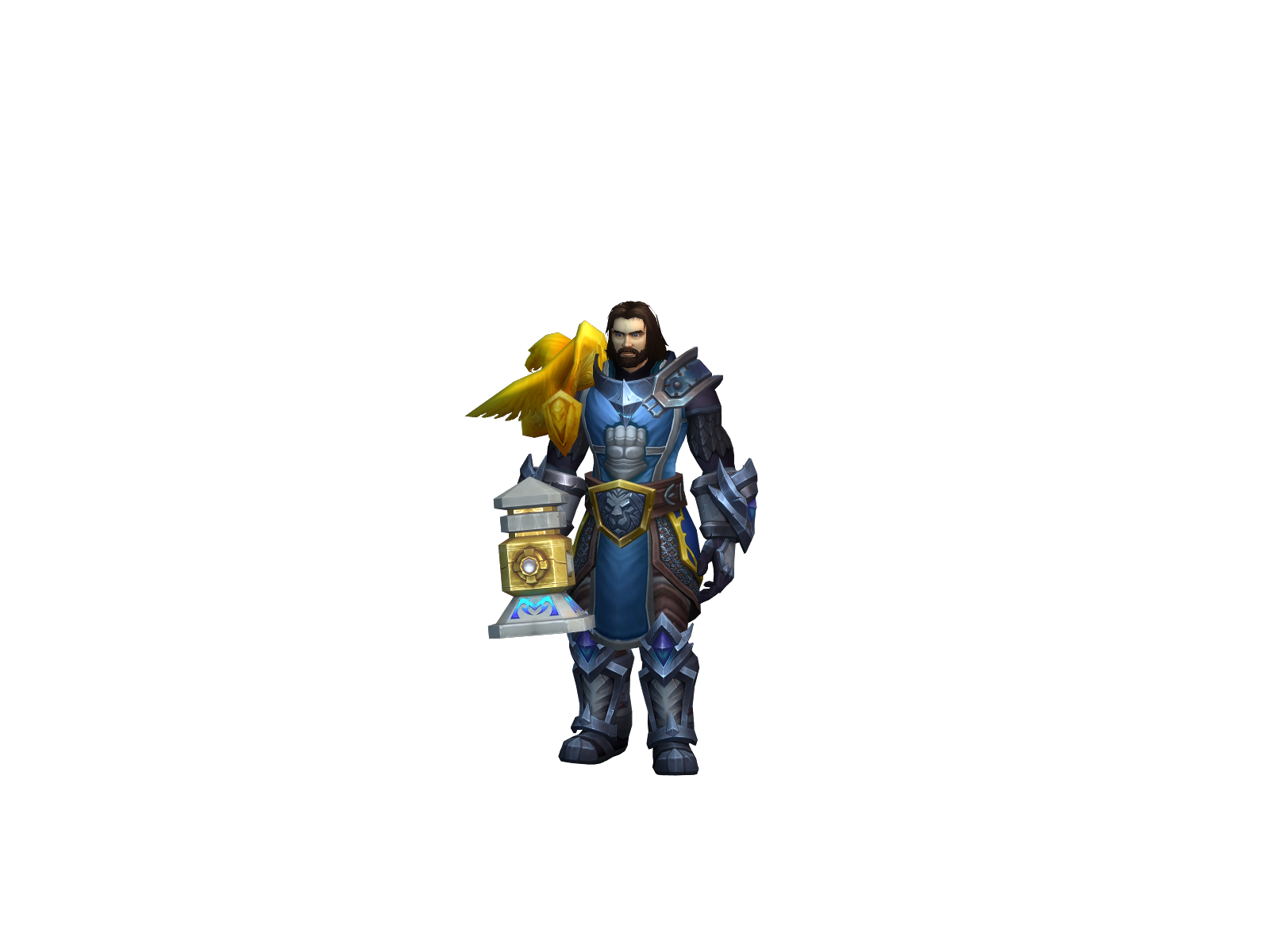 Dashark 3D character render