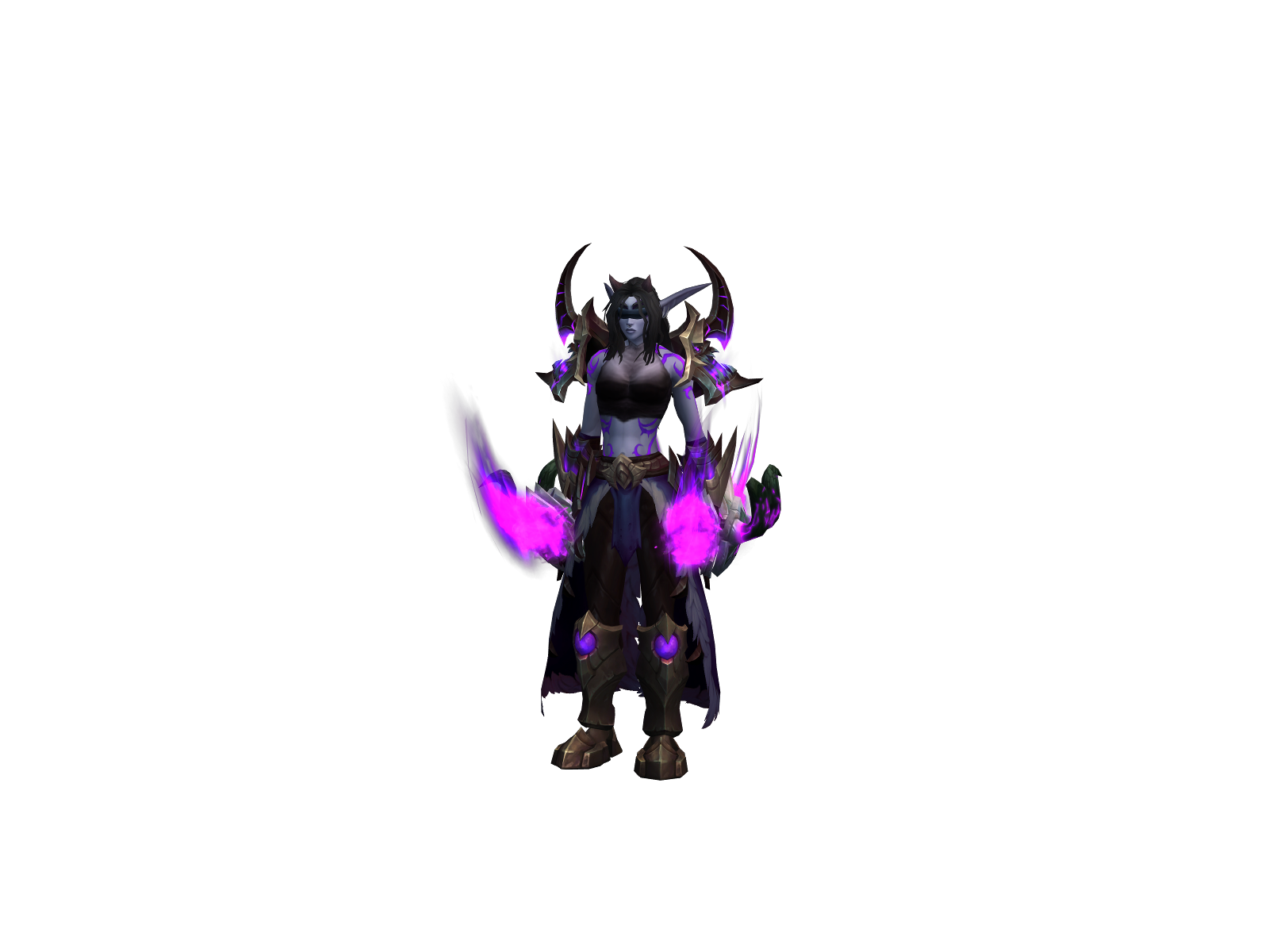 Illidaddy 3D character render