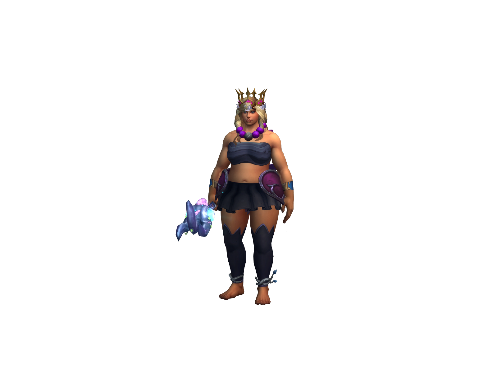 Bigtammy 3D character render