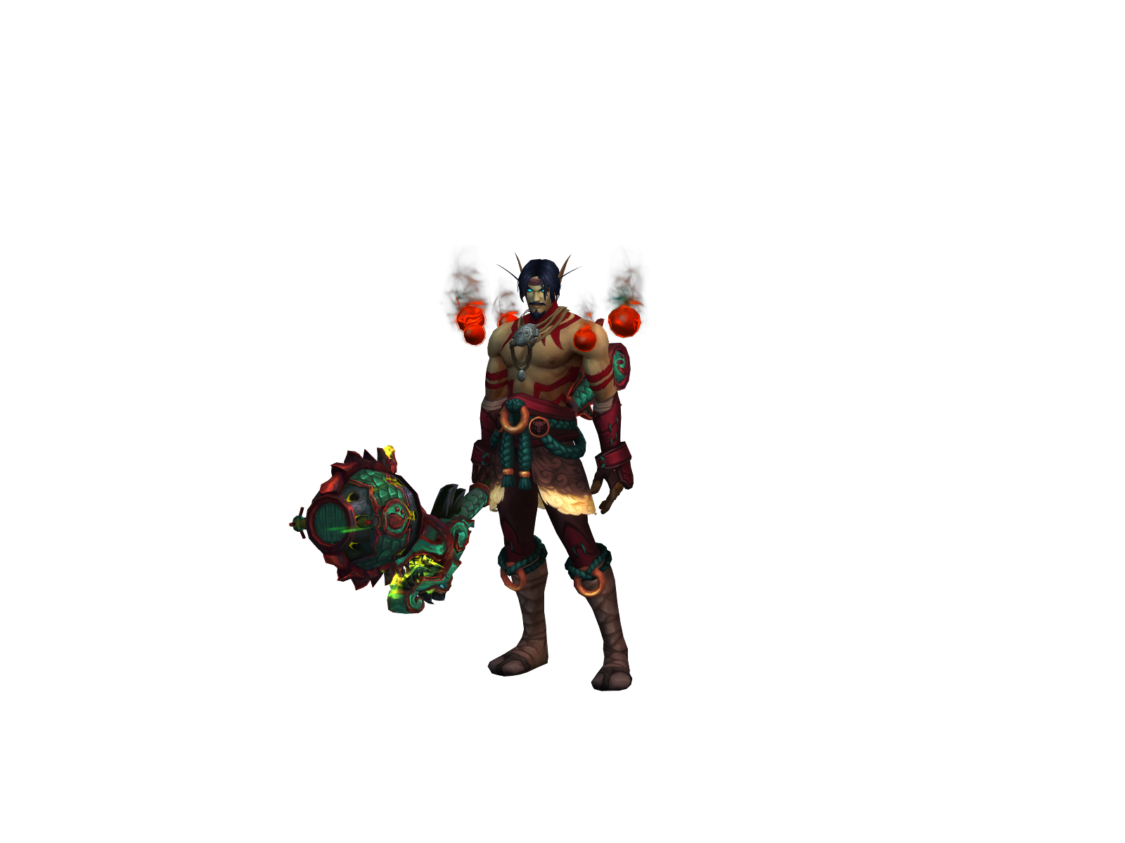 Zaedrik 3D character render