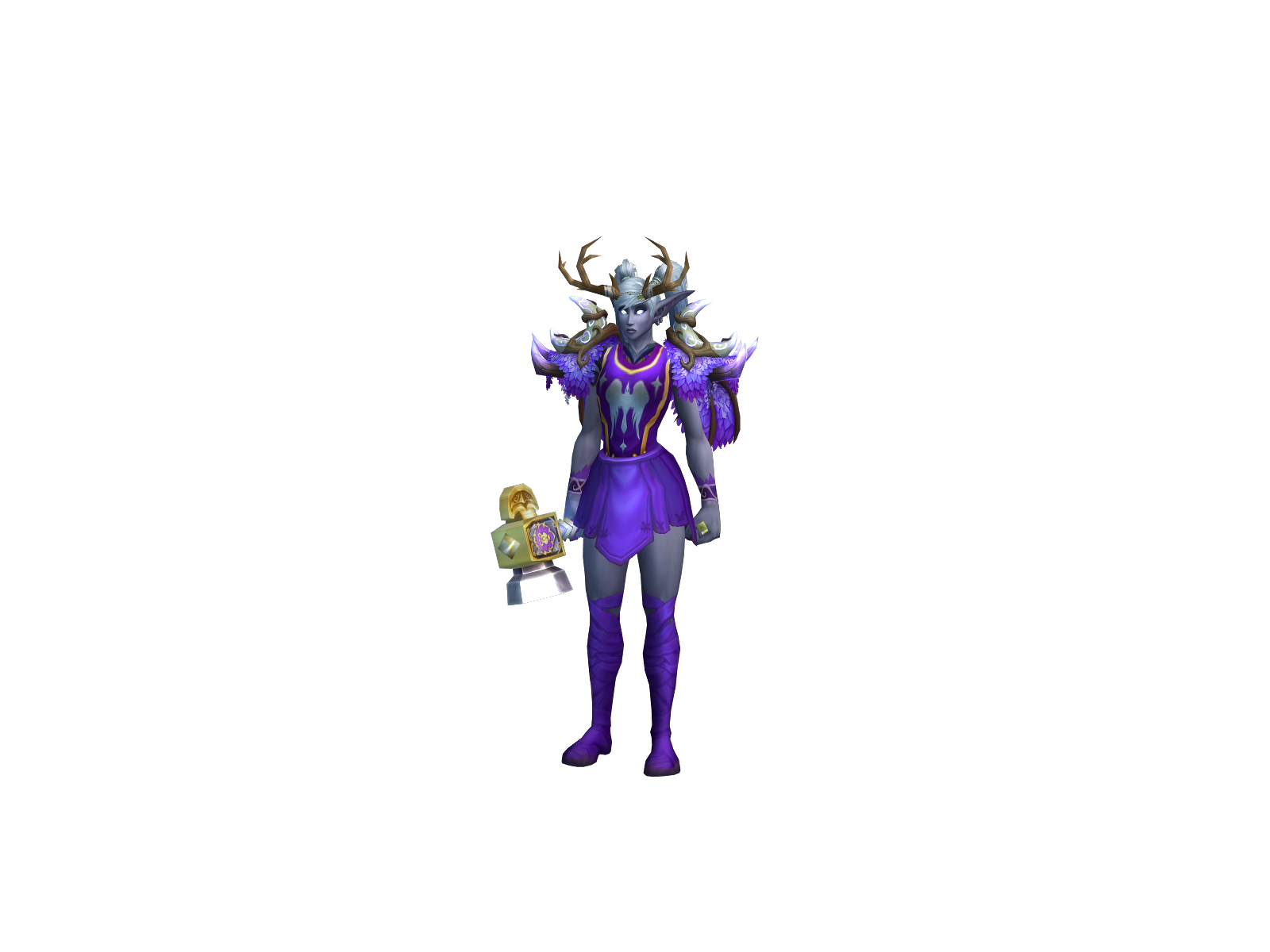 Kattaria 3D character render