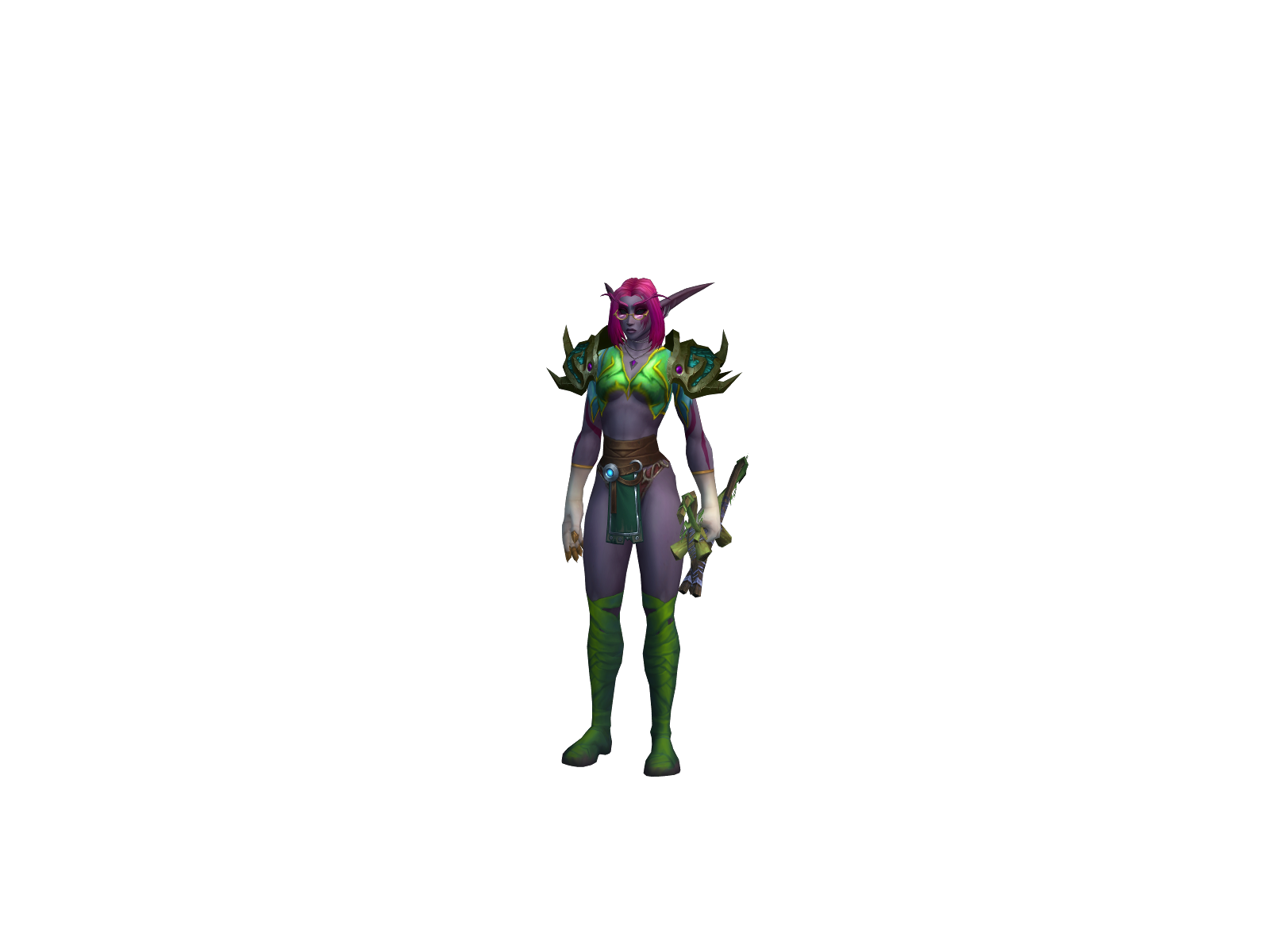 Egohunter 3D character render