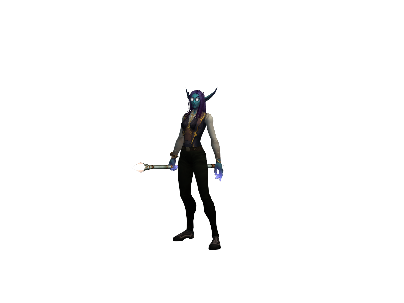 Melvireu 3D character render