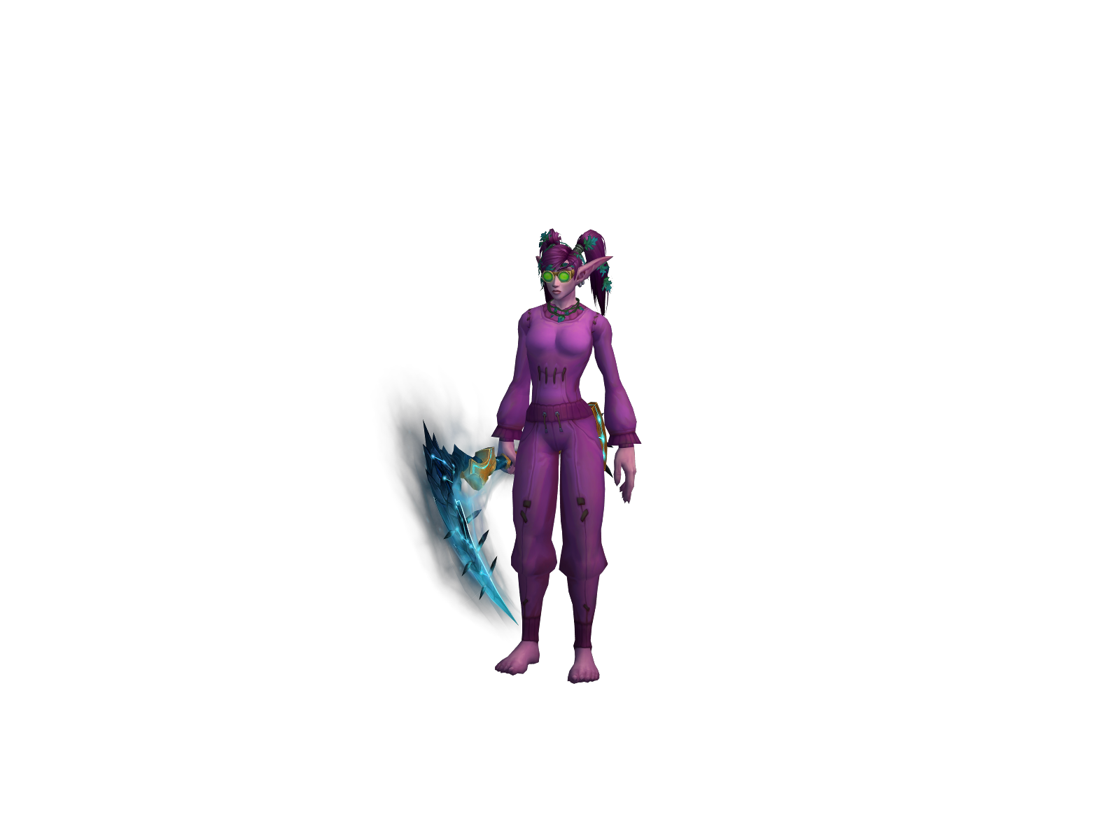 Treetism 3D character render