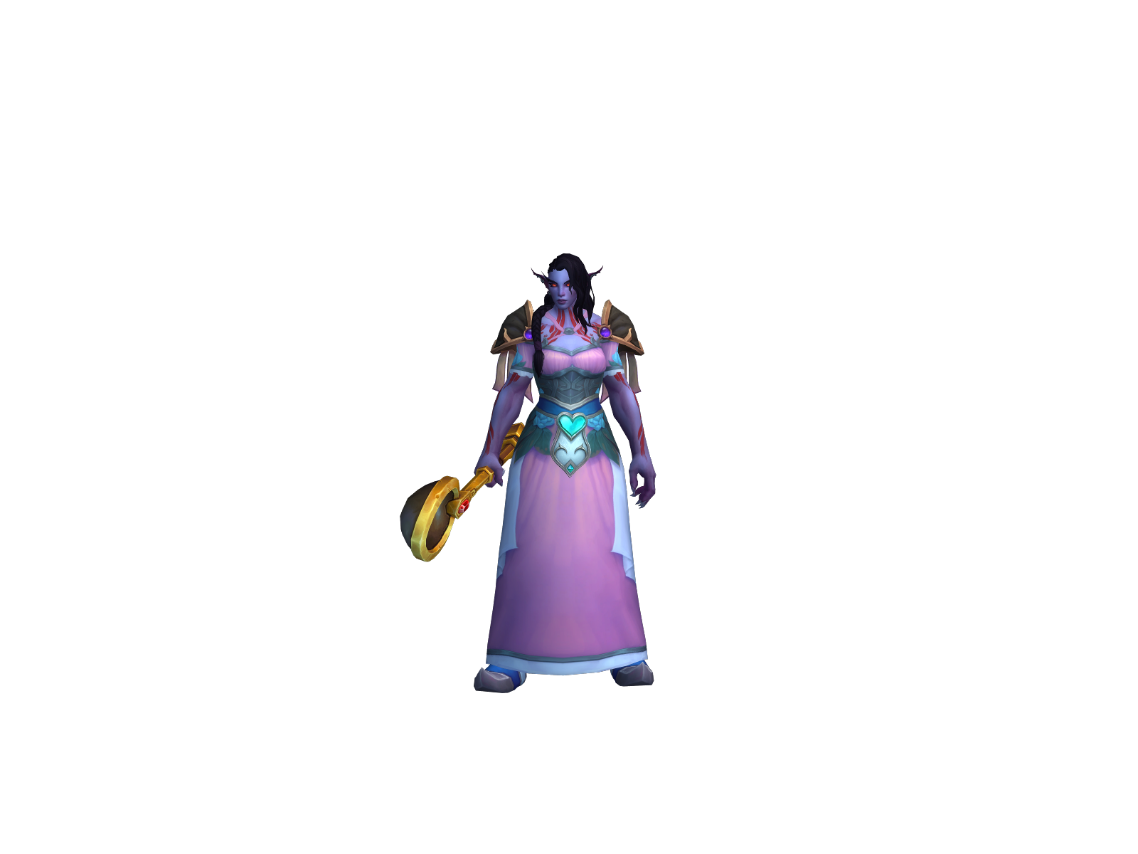 Hotchicken 3D character render