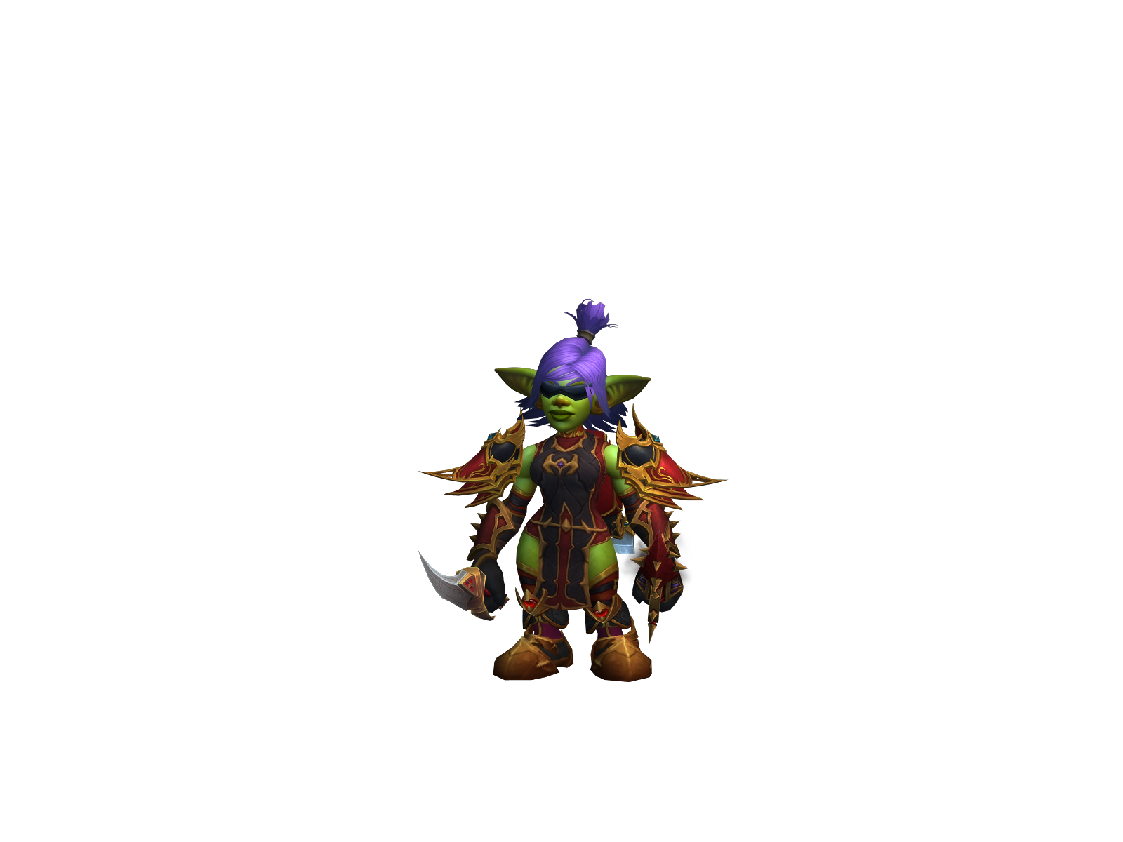 Sheboy 3D character render