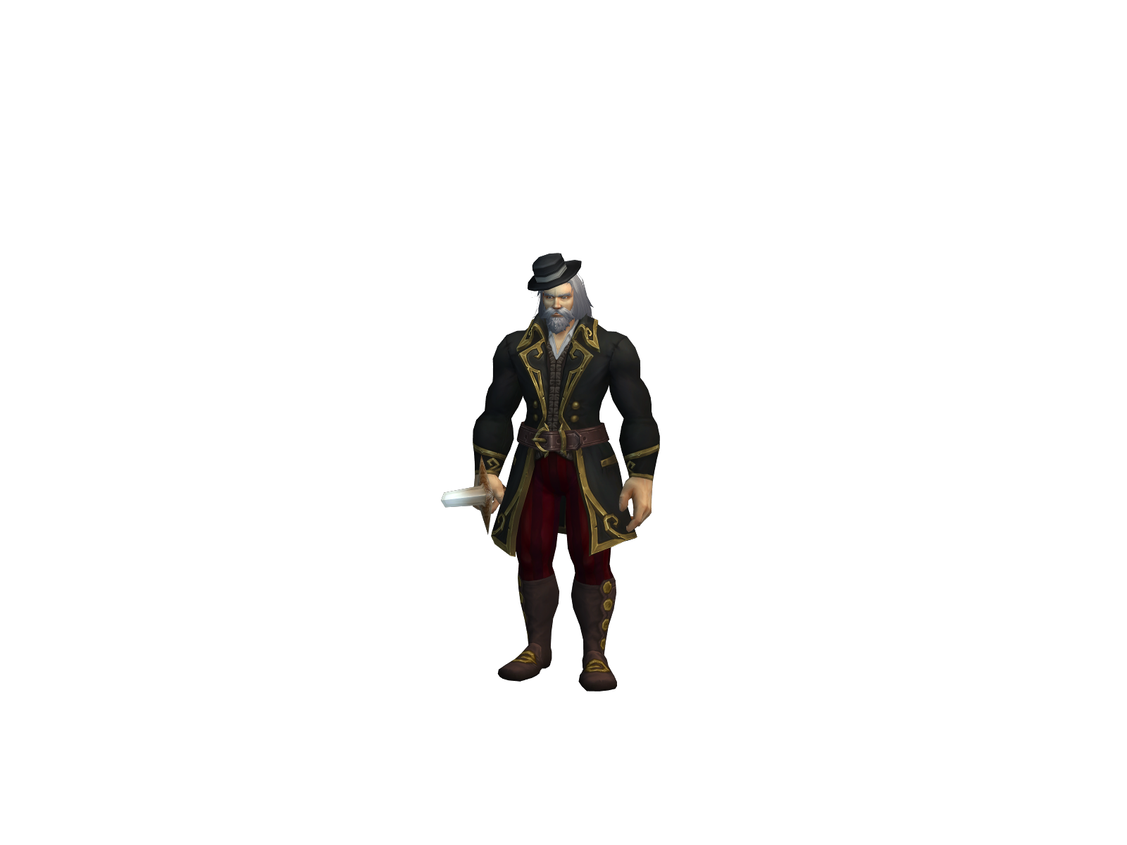 Teutomer 3D character render