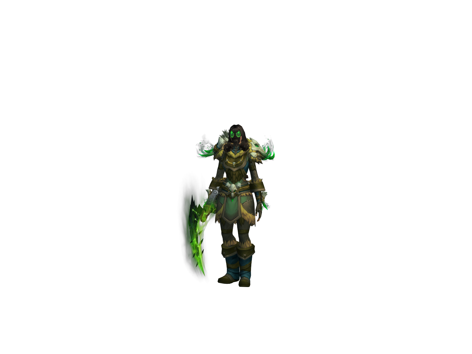 Biotoxic 3D character render