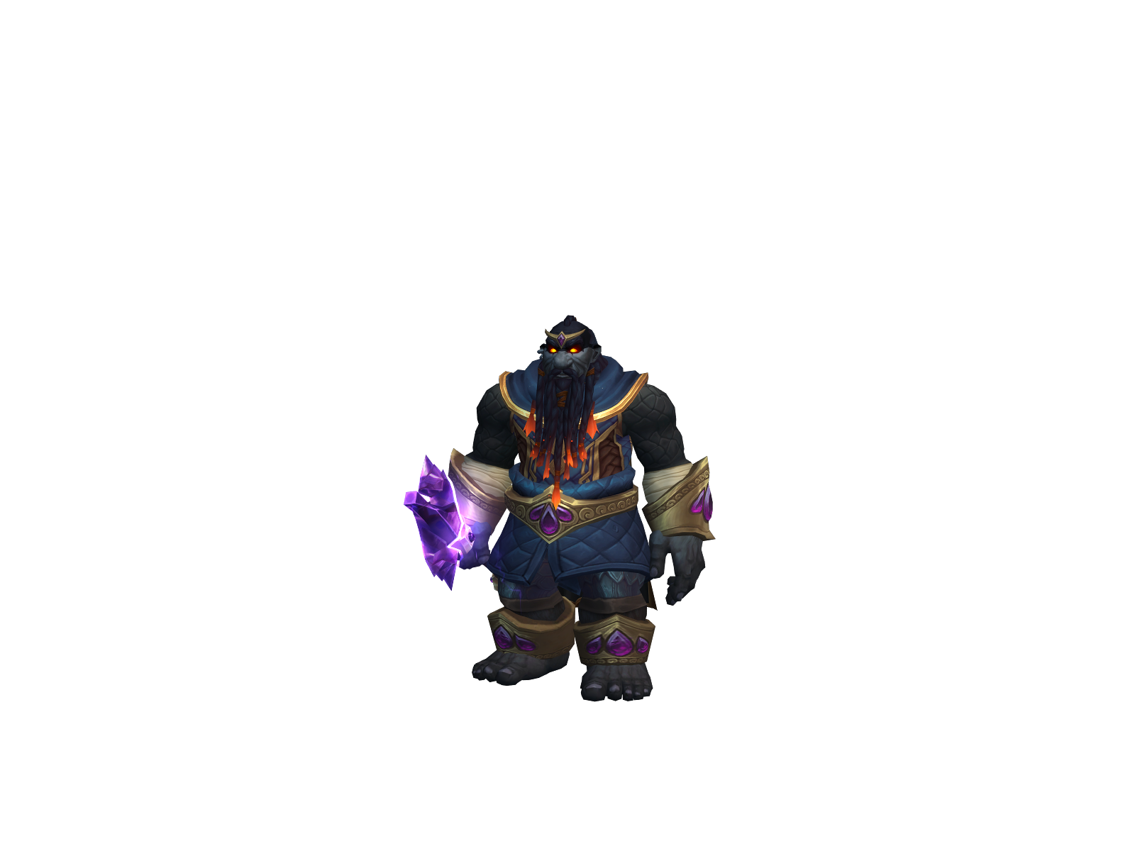 Magnhar 3D character render