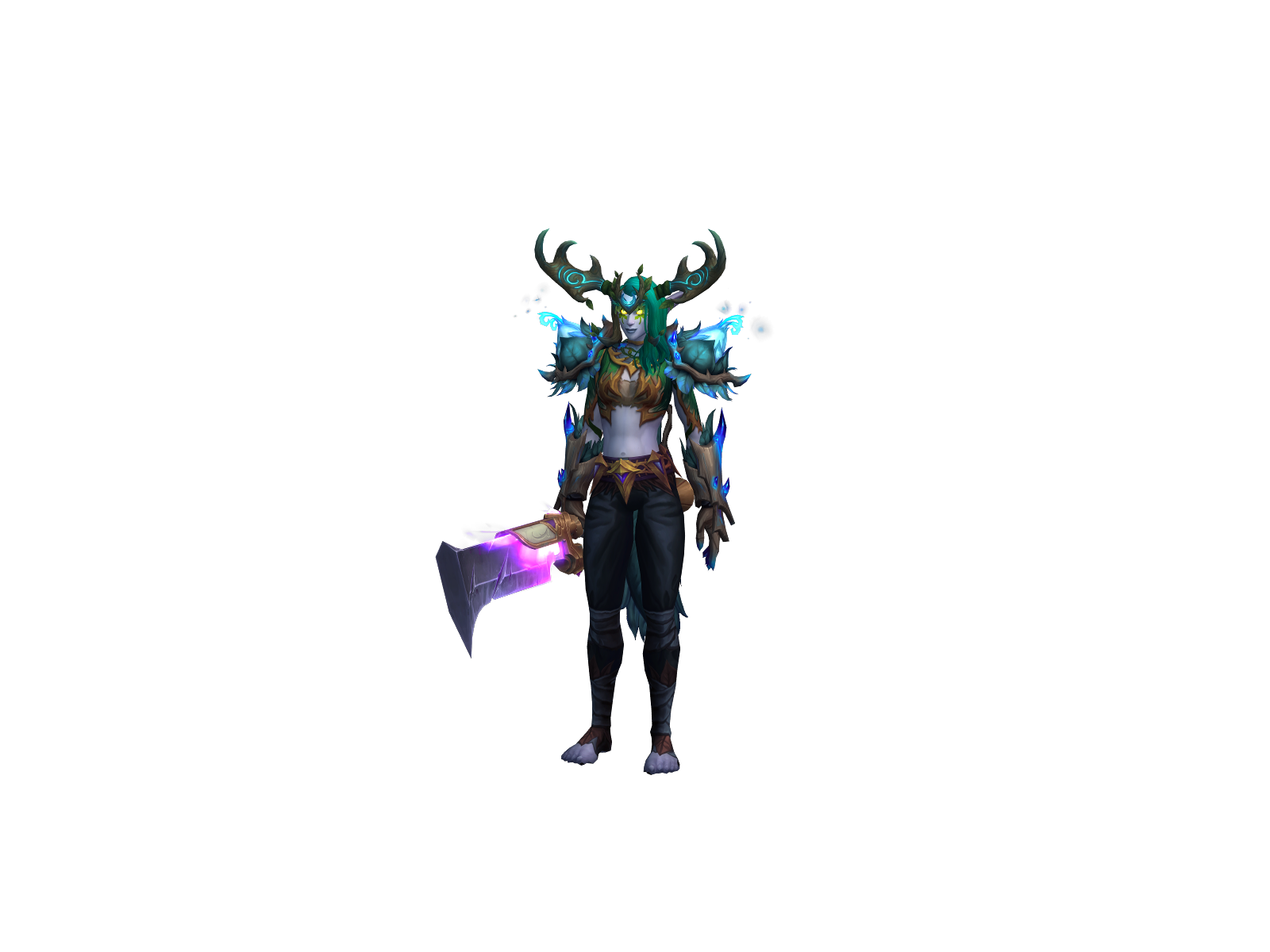Velcnia 3D character render