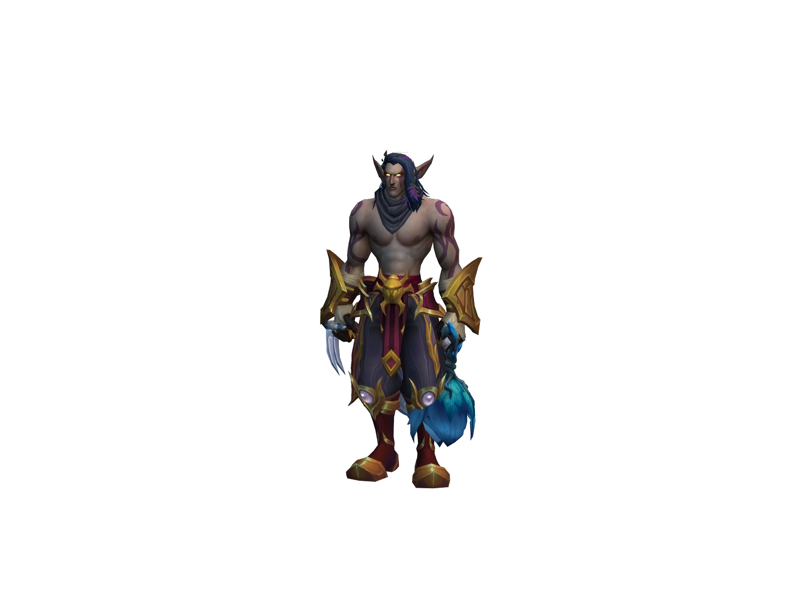 Ferio 3D character render