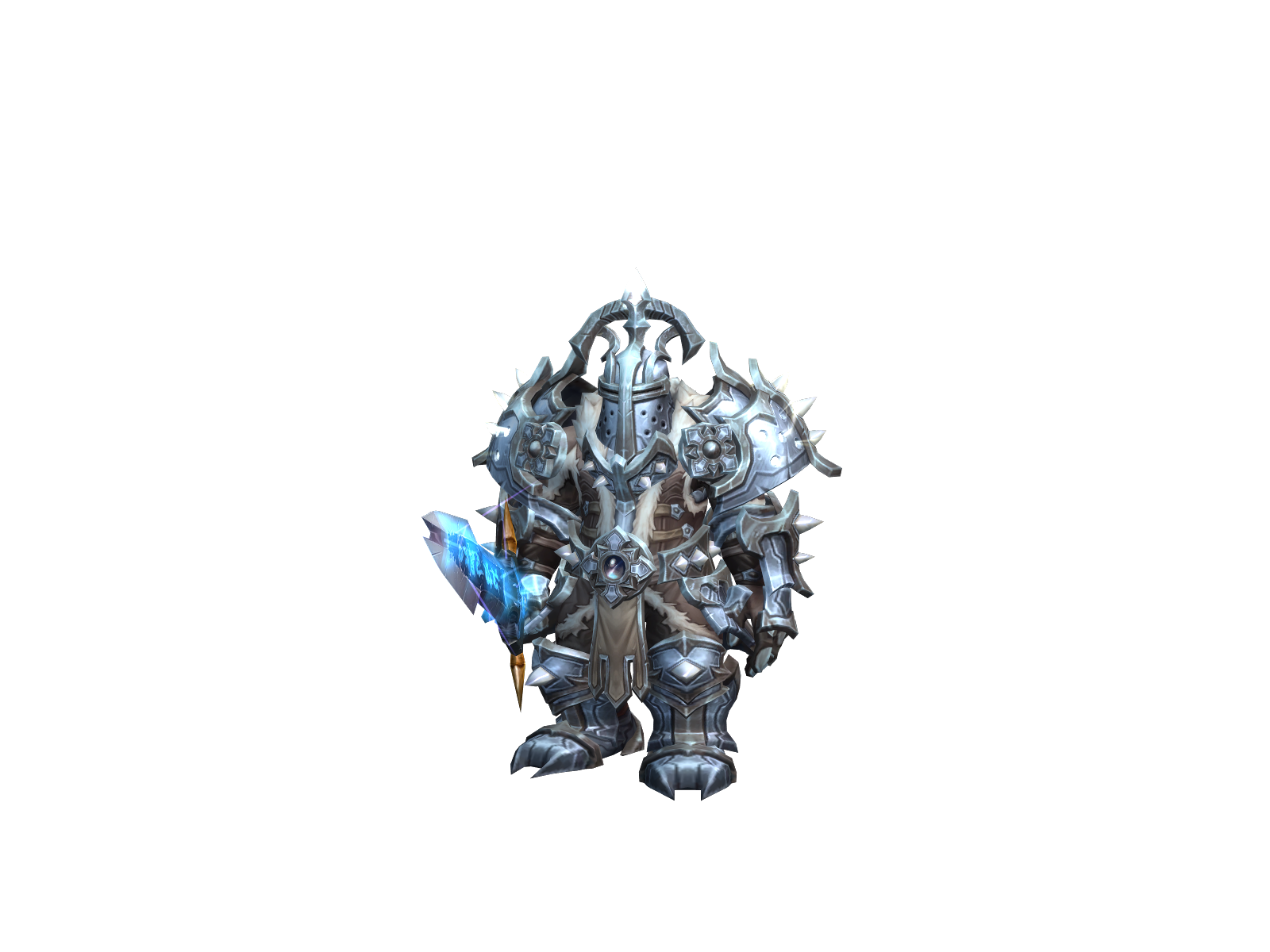 Brogalforn 3D character render