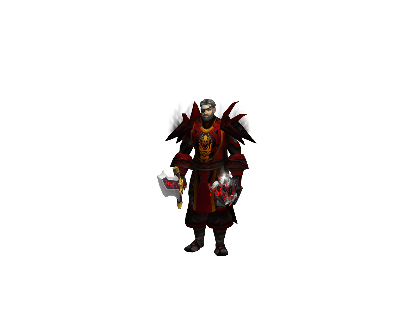Matherson 3D character render