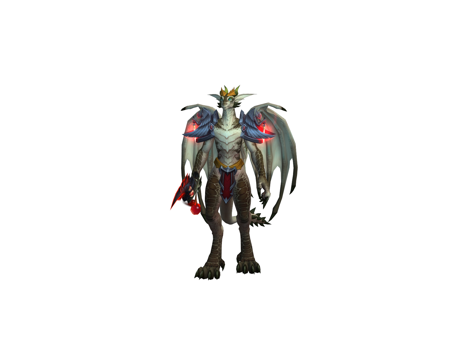 Polygamous 3D character render