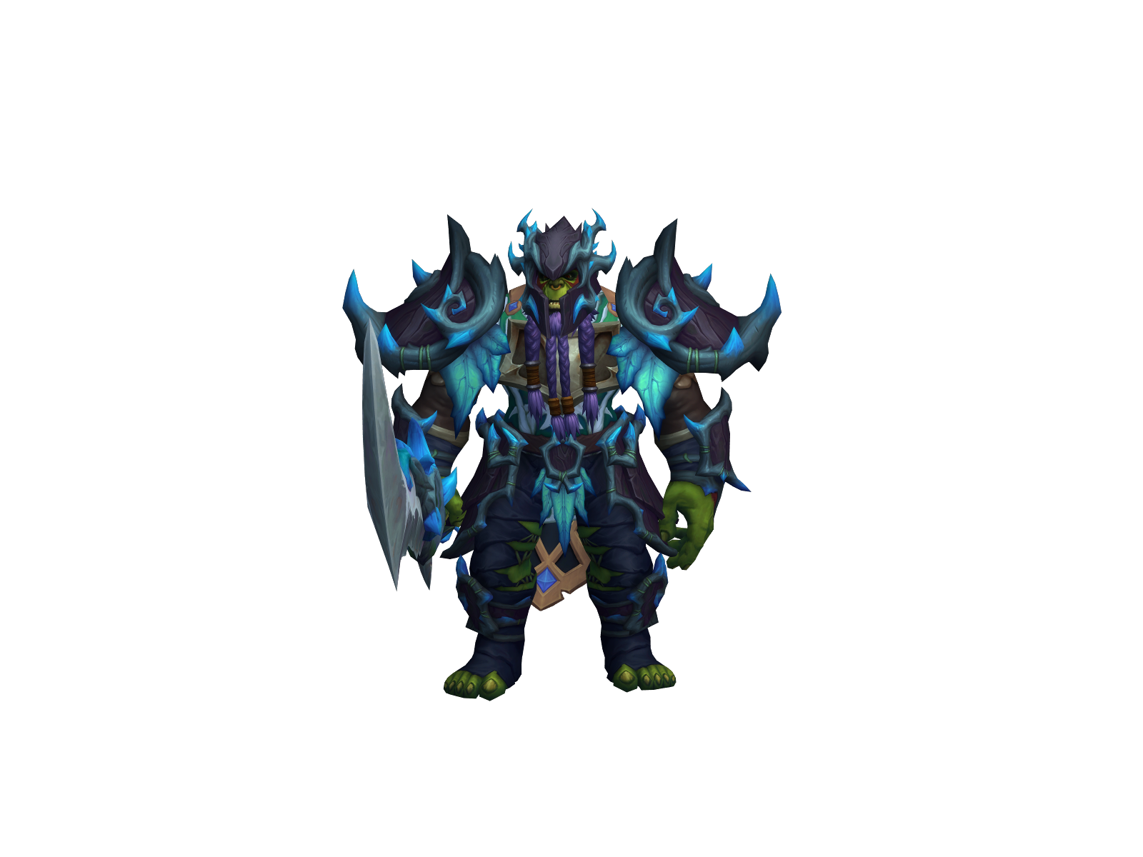 Bignukies 3D character render