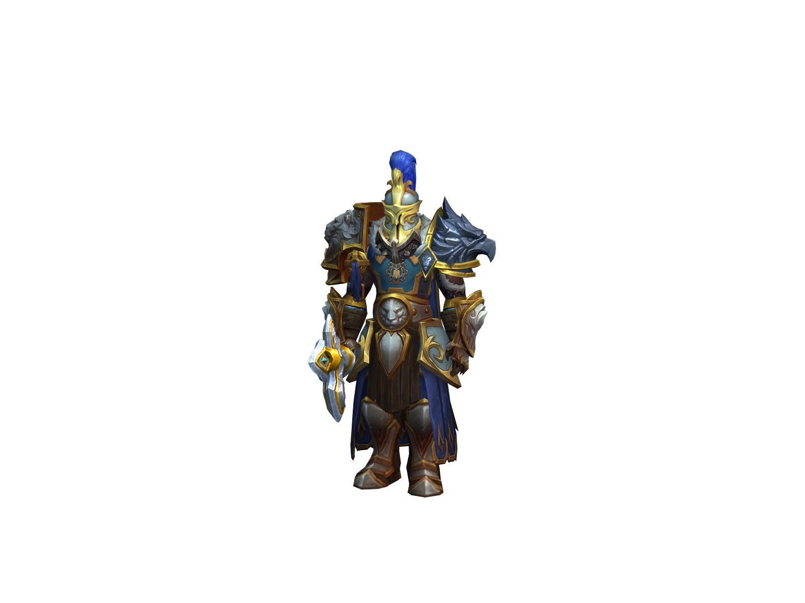 Aquillan 3D character render