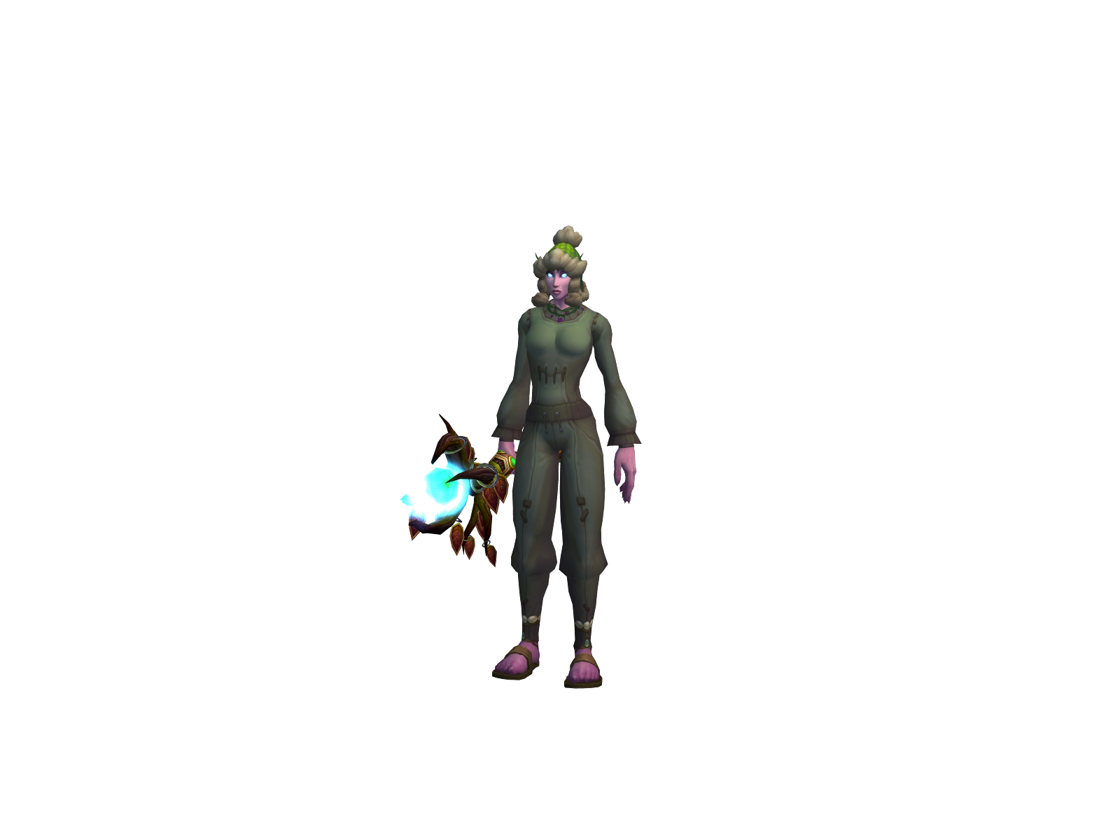 Sobbae 3D character render