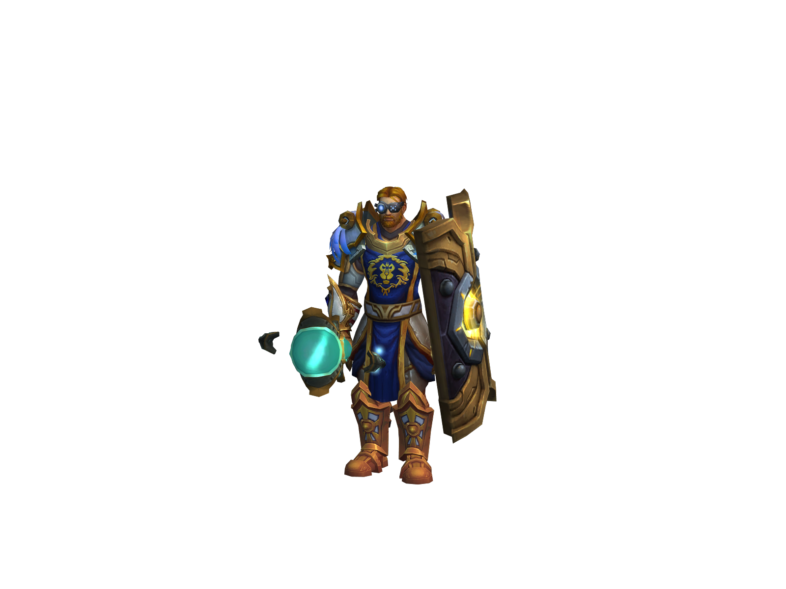 Aarøn 3D character render