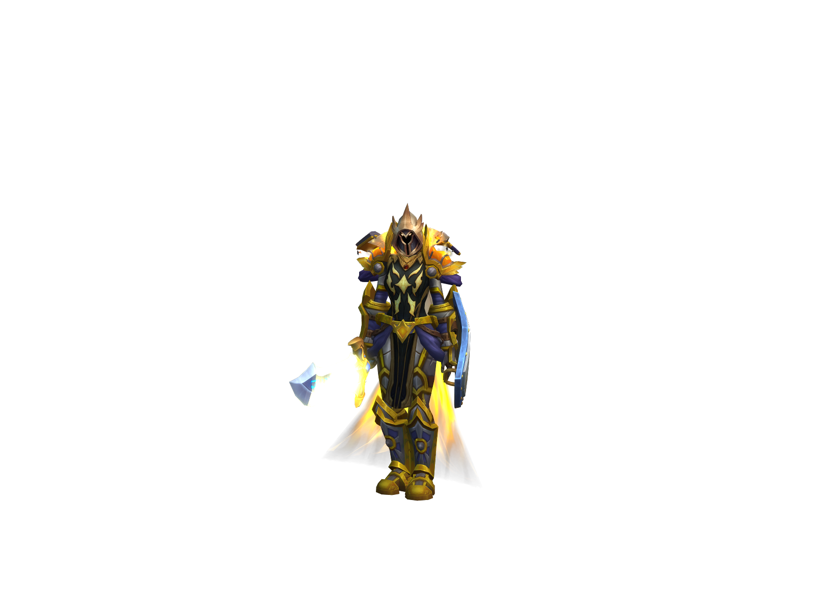Cratorius 3D character render