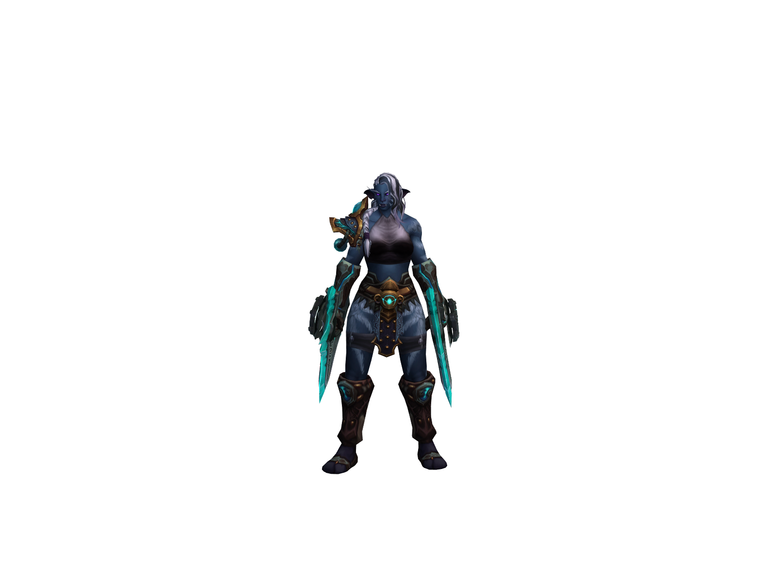 Sjelza 3D character render