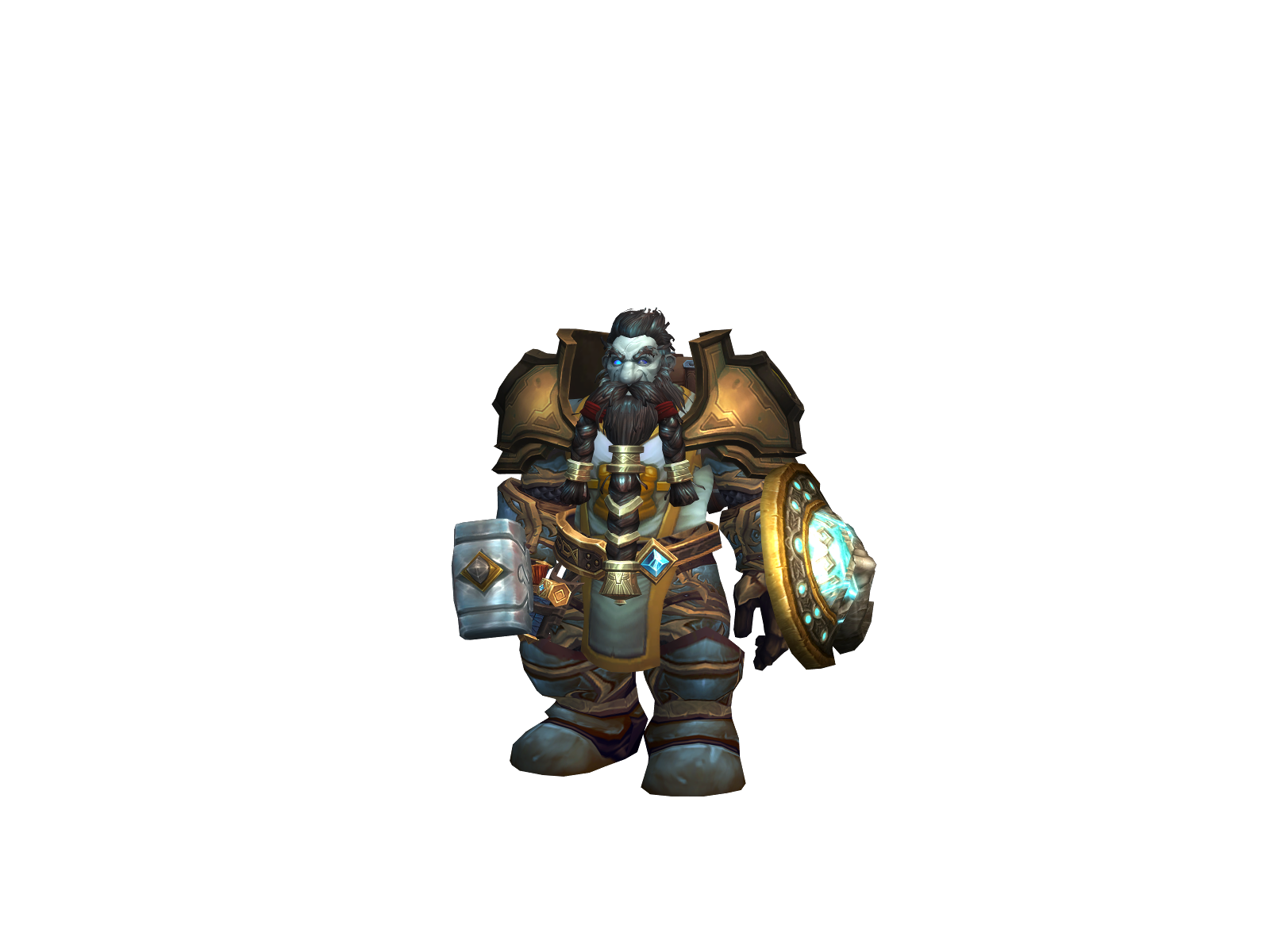 Rufaic 3D character render