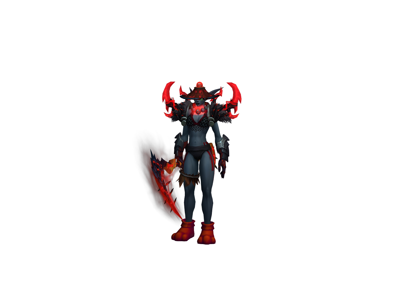 Ninjaruto 3D character render
